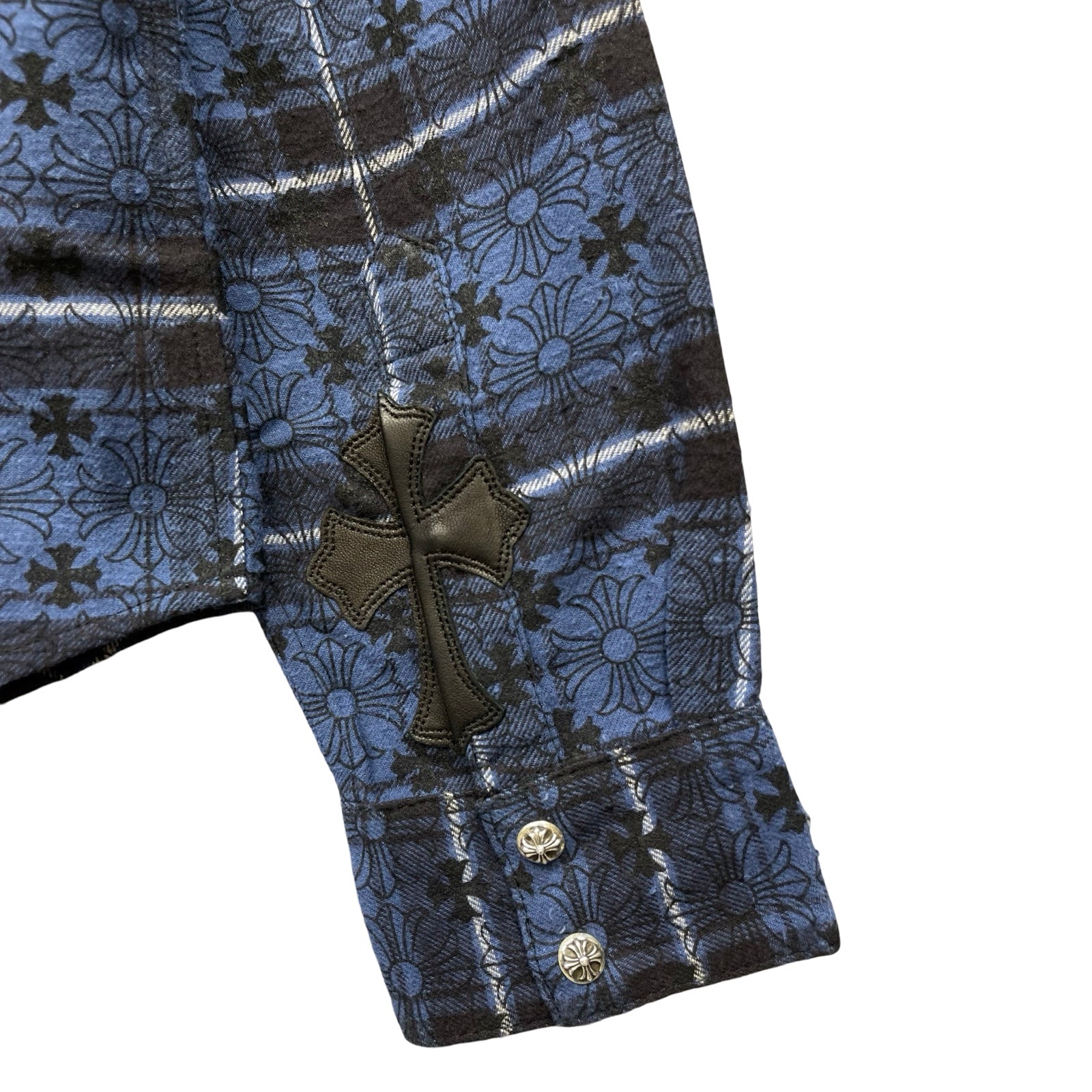 CHROME HEARTS Loose Ends Check Shirt Size S