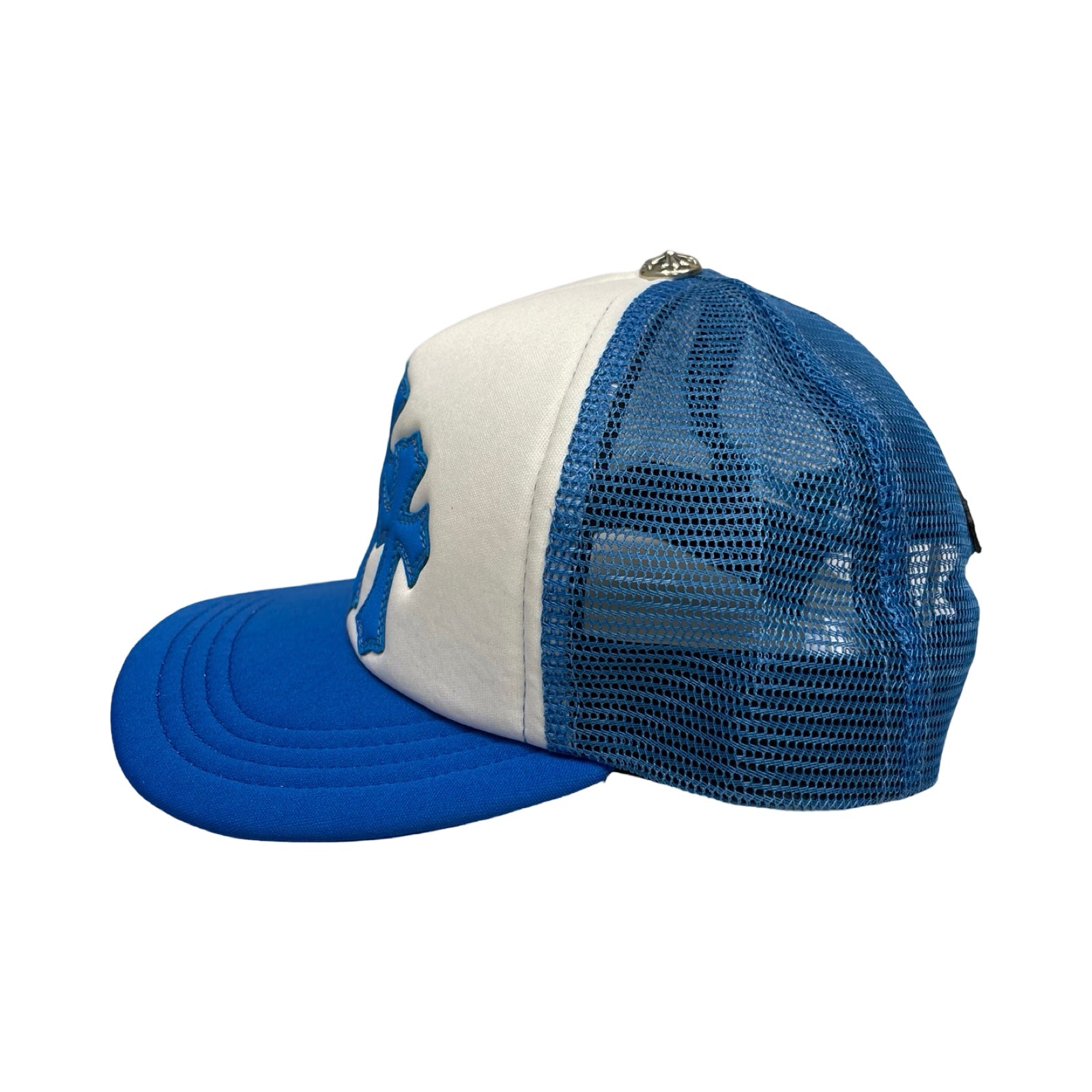 CHROME HEARTS Triple Cross Patch Trucker Cap Size ONE SIZE（53-60）