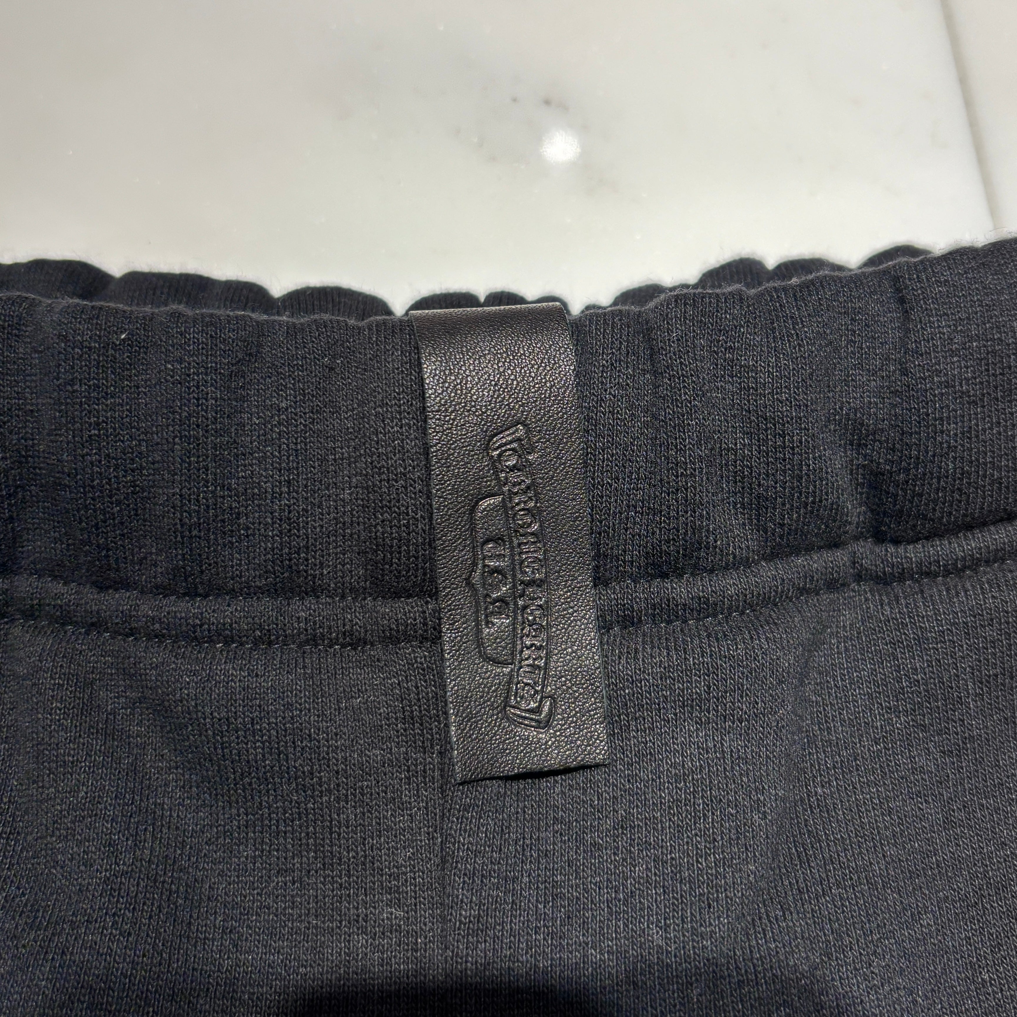 CHROME HEARTS Y NOT SLO RIDE Logo Sweat Half Pants Size S クロムハ―ツ ワイノット スローライド ロゴ スウェットハーフパンツ サイズS