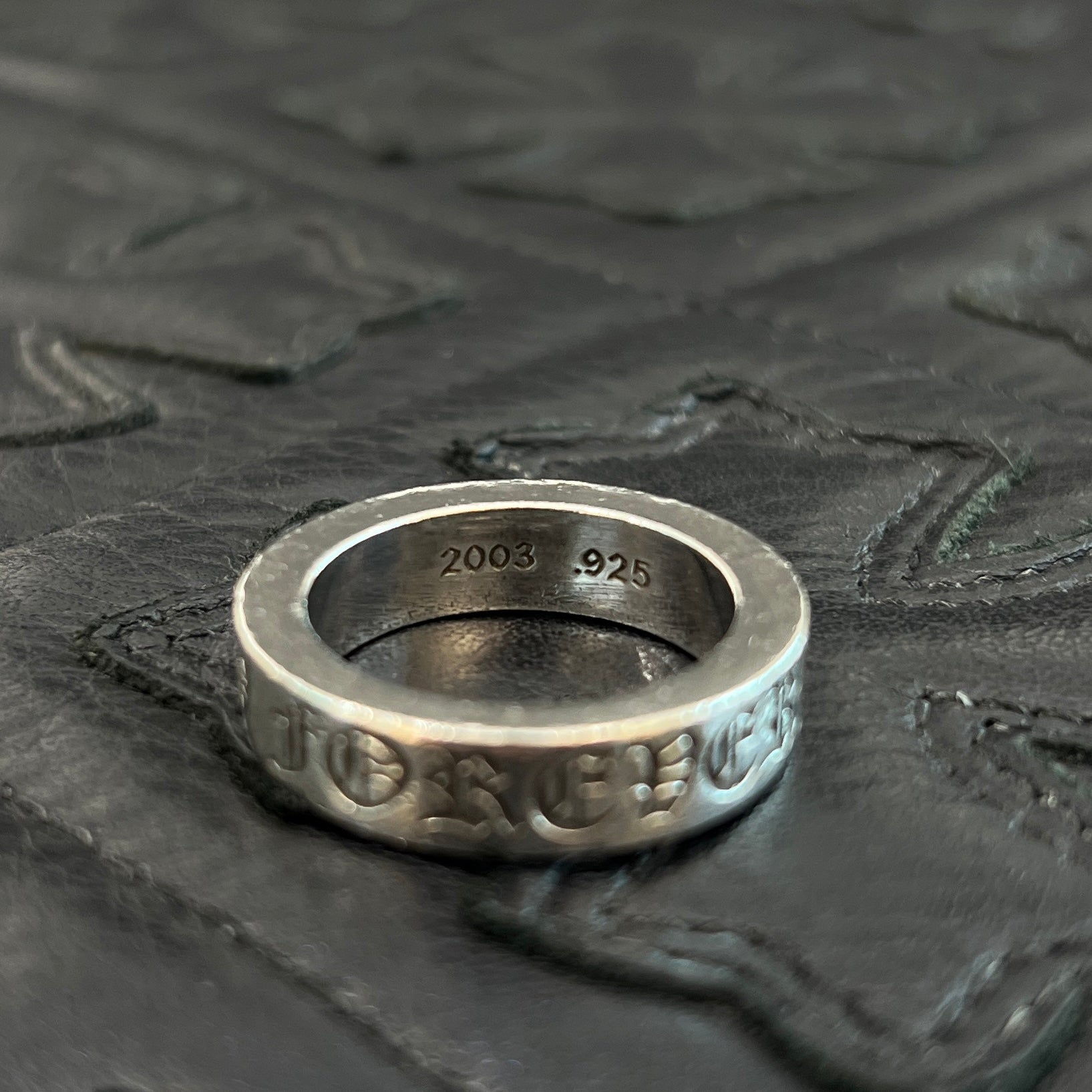 CHROME HEARTS 6mm SPACER FOREVER Ring Size 20.5号 クロム
