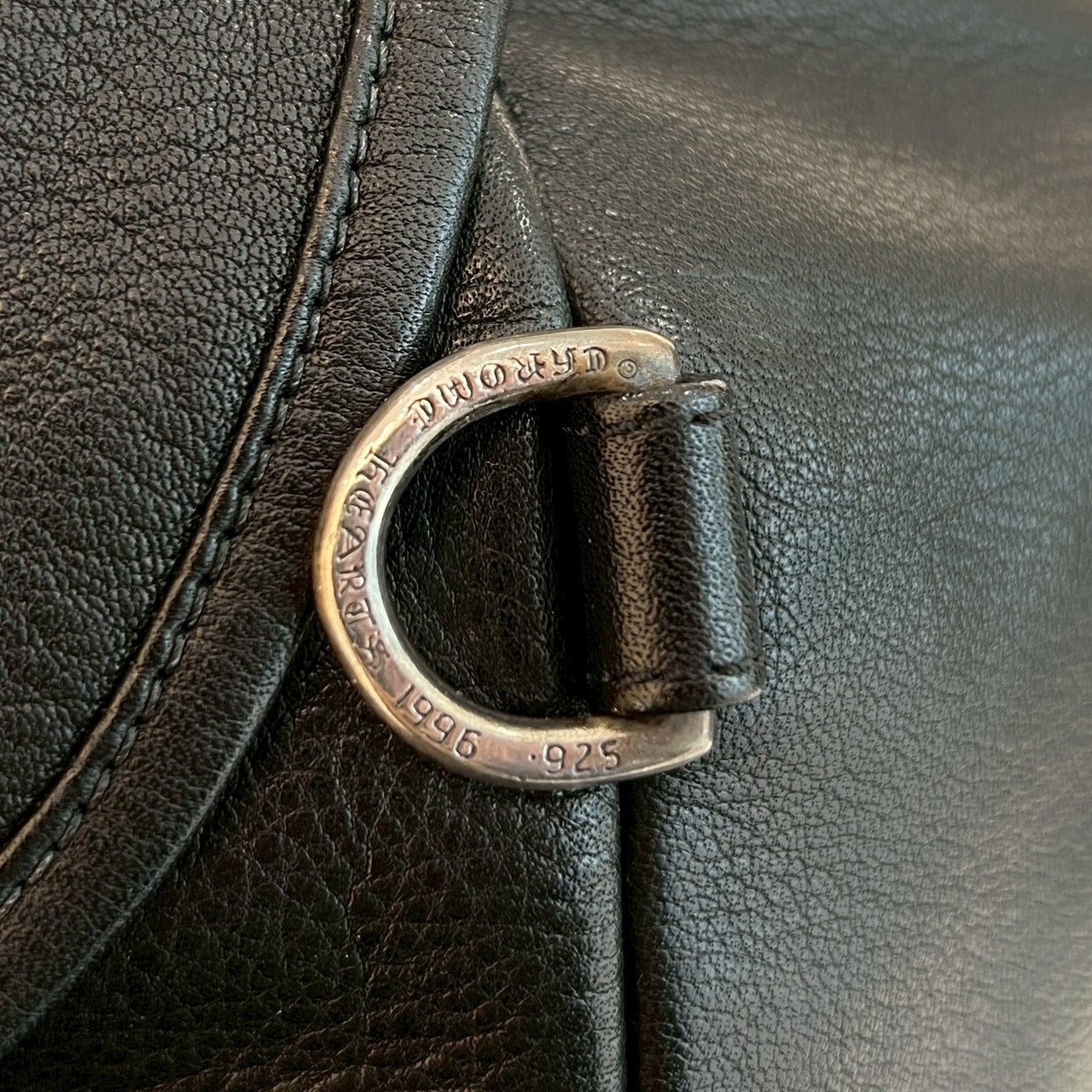 CHROME HEARTS 1 SNAT PACK MEDIUM LEATHER WAIST BAG Size XL クロムハーツ 1スナットパック ミディアムレザー ウェストバッグ サイズXL