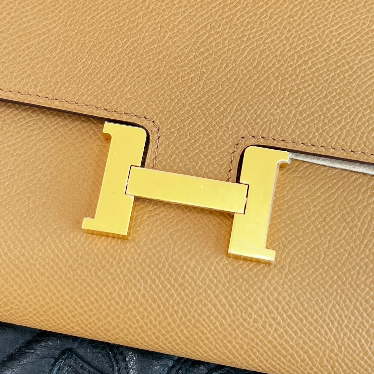 HERMES Constance To Go "SESAME" Leather Long Wallet K刻印 エルメス コンスタンス トゥ ゴー "セサミ" レザーロングウォレット K刻印