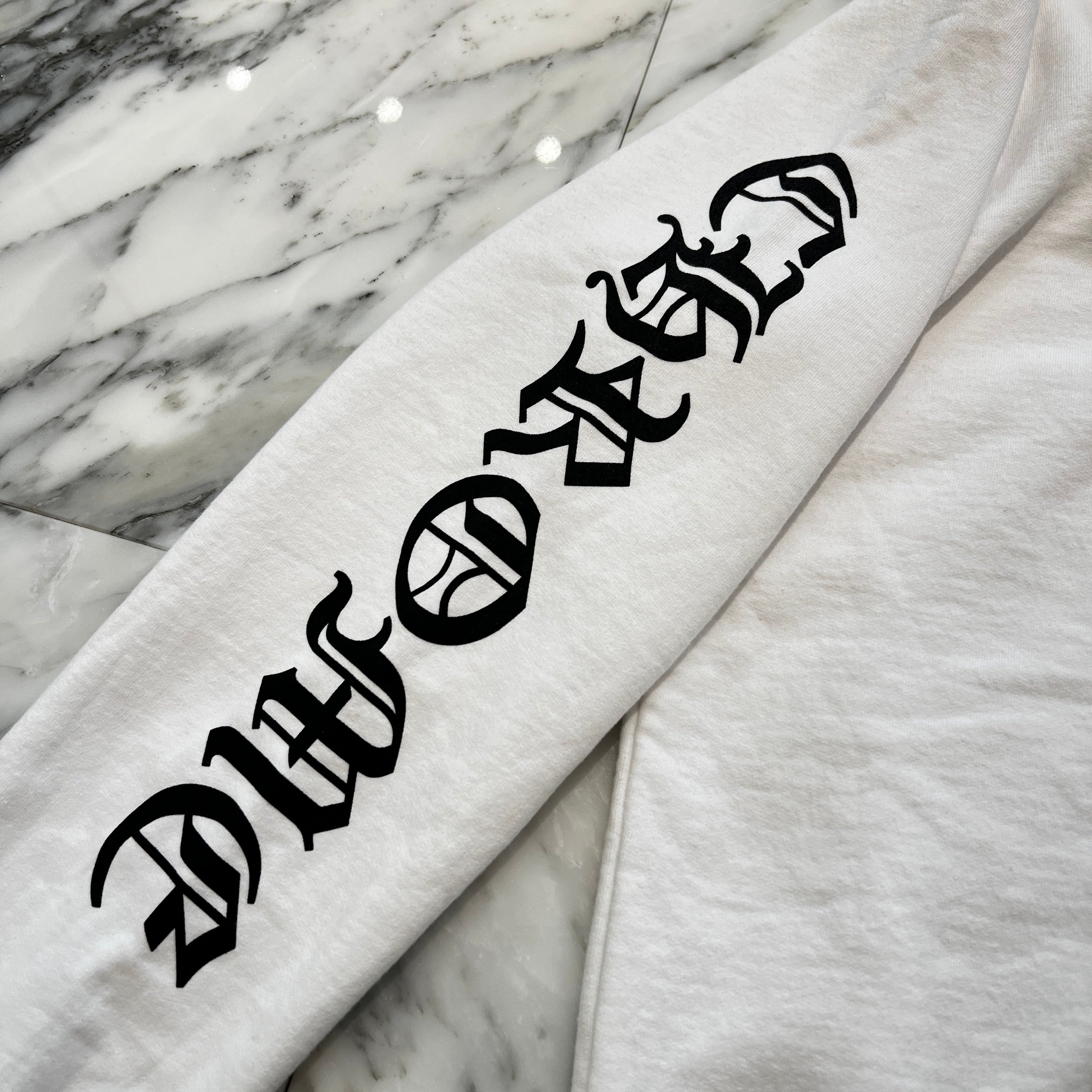 CHROME HEARTS Vertical Logo Zip Up Hoodie Size S クロムハーツ ヴァーティカルロゴ ジップアップ フーディー サイズS