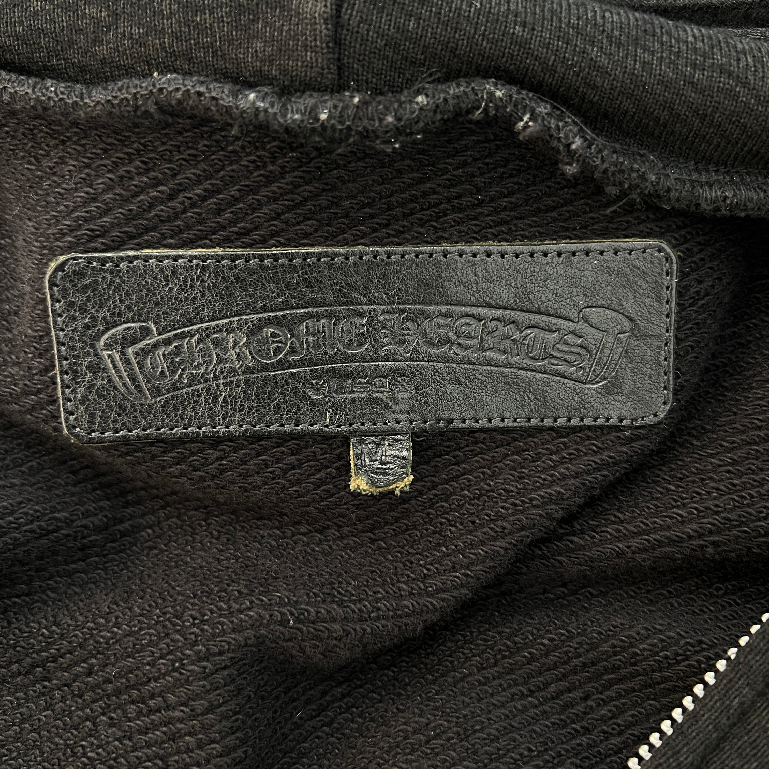 CHROME HEARTS × MATTY BOY GREEN CHOMPER Zip Up Hoodie Size M クロムハーツ × マッティボーイ グリーンチョンパー ジップアップフーディ サイズM