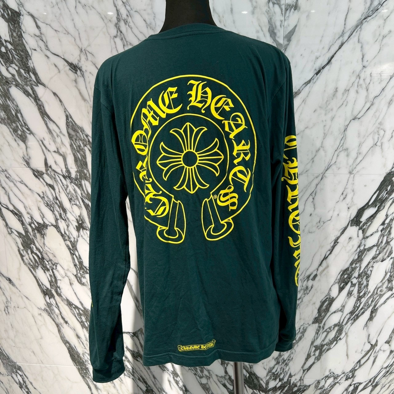 CHROME HEARTS Horseshoe Long Sleeve Tee Size M クロムハーツ ホースシュー ロングスリーブ Tシャツ サイズM