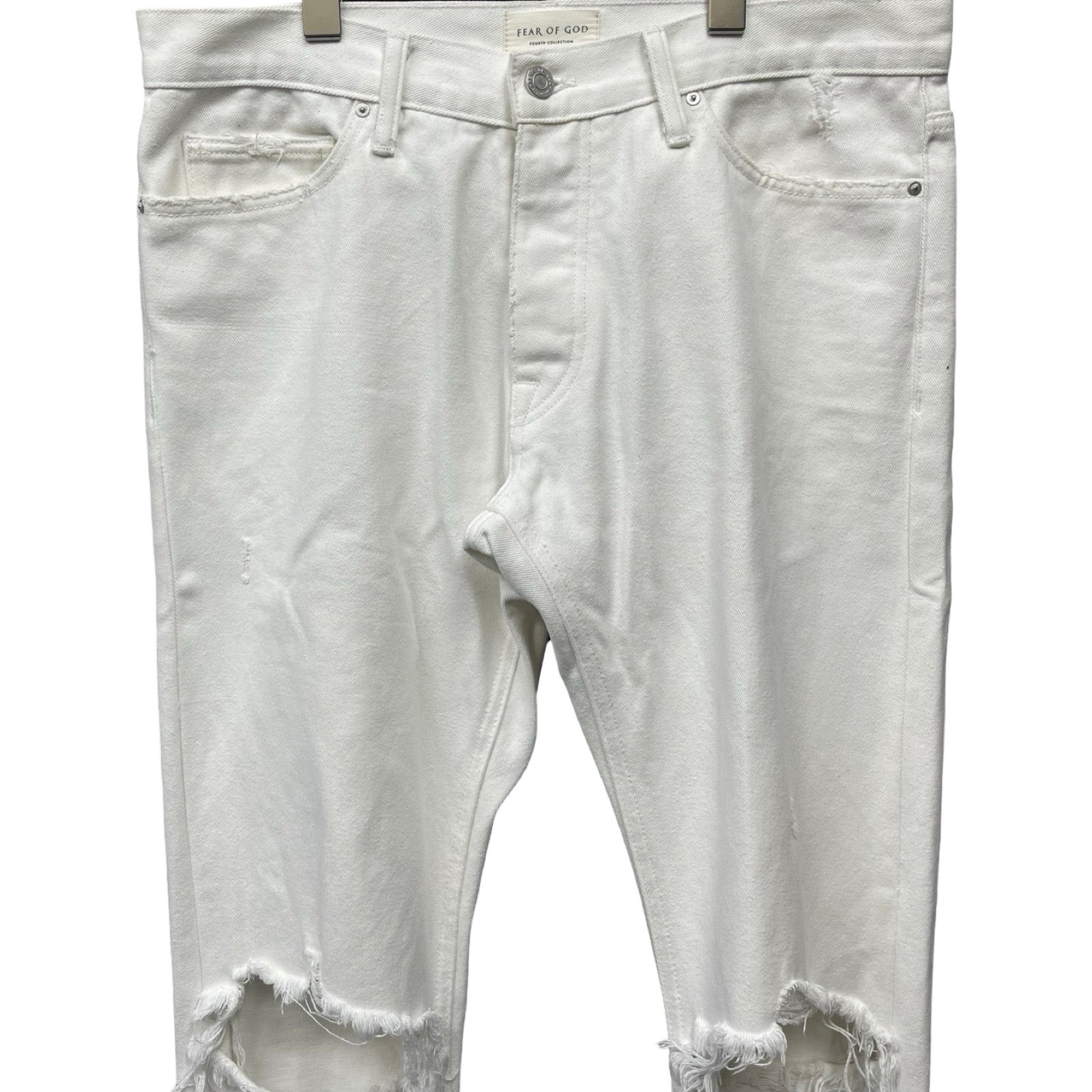 FEAR OF GOD 4th COLLECTION Damage Slim Jeans Size 33