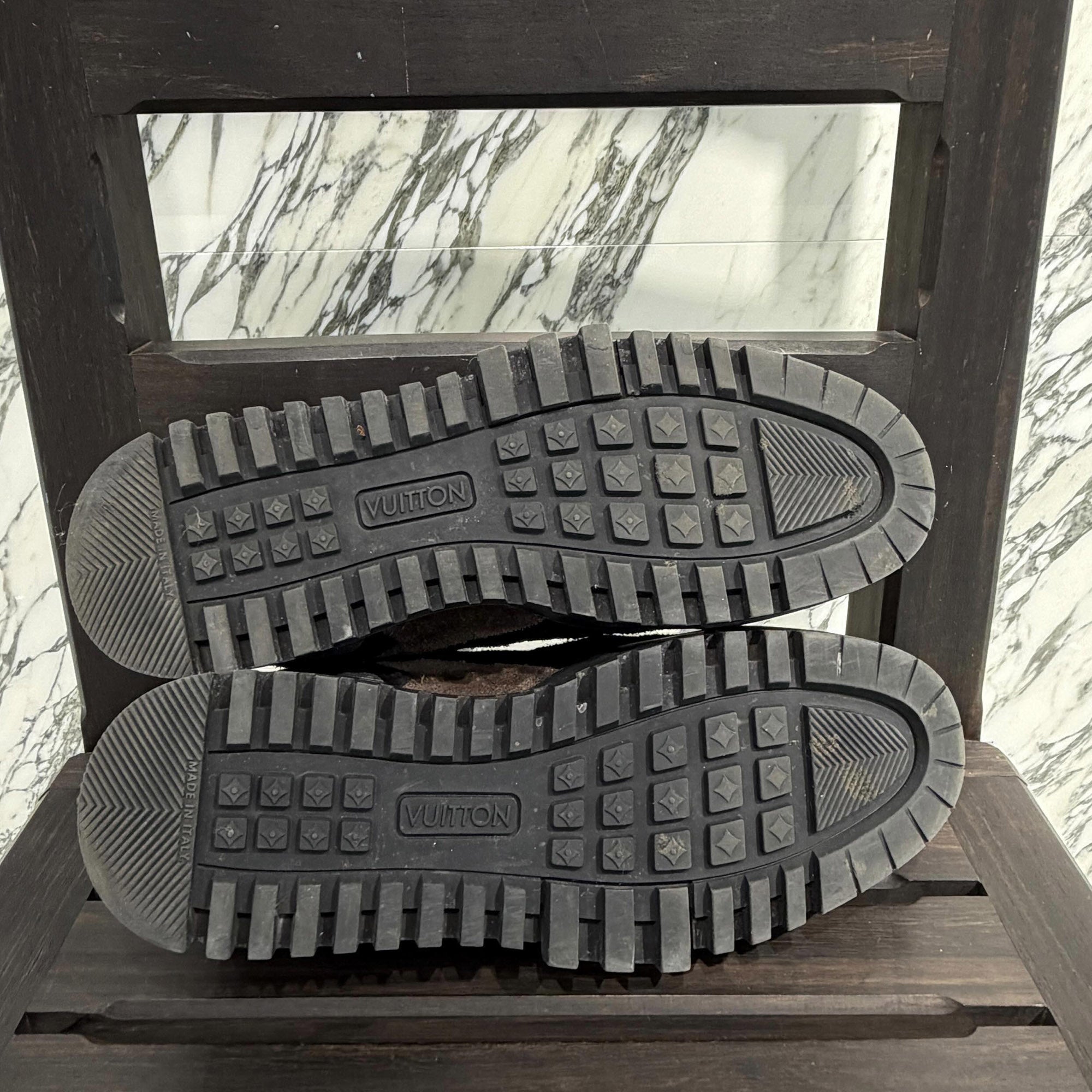 LOUIS VUITTON 2019AW LV Hiking Line Sneakers BM0139 Size 8 1/2 (約27.5cm) ルイヴィトン LV ハイキング・ライン スニーカー サイズ 8 1/2 (約27.5cm)