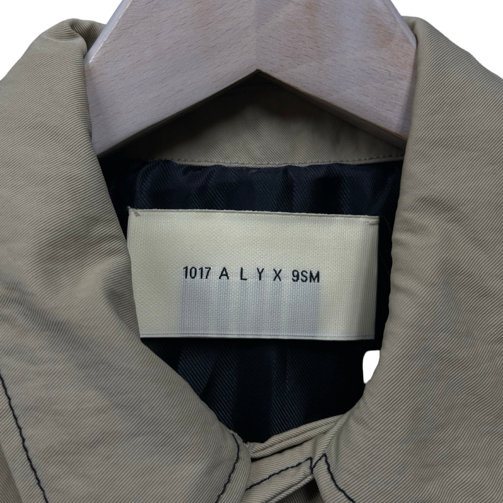 1017 ALYX 9SM 2019SS Williams Classic Coat AAMOU0021A061 Size M