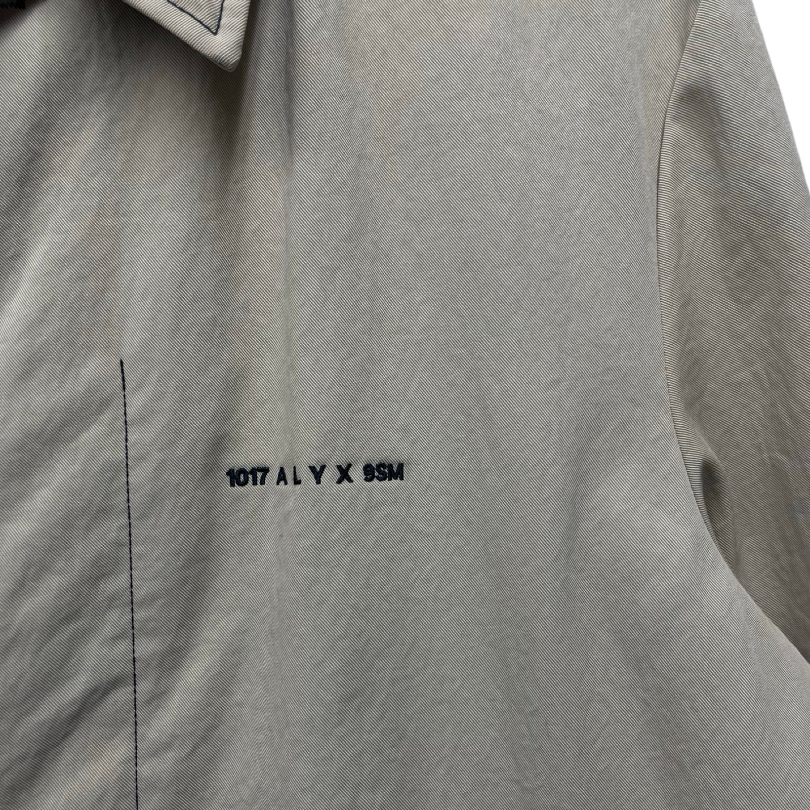 1017 ALYX 9SM 2019SS Williams Classic Coat AAMOU0021A061 Size M