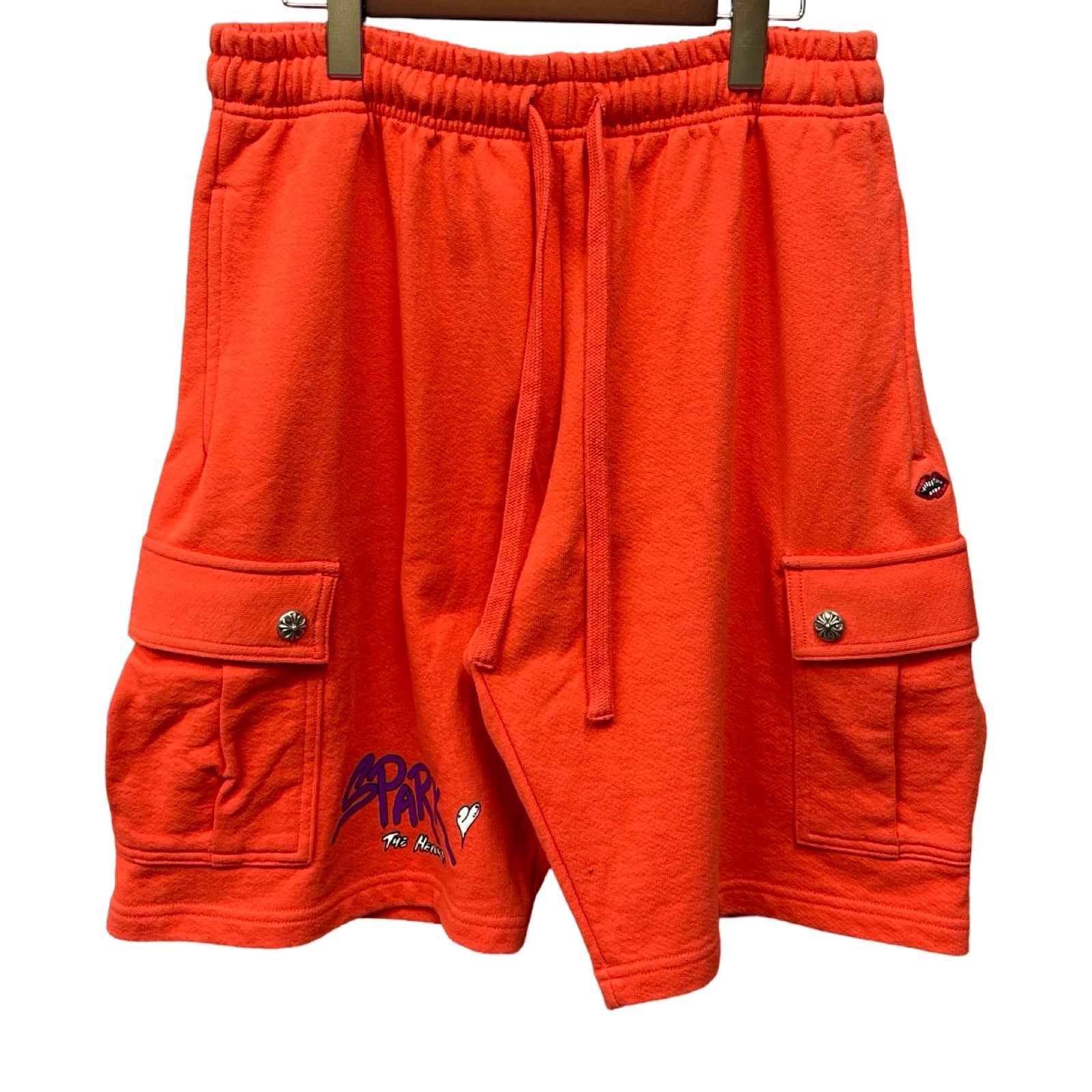 CHROME HEARTS × MATTY BOY 2019SS PPO Ketchup Shorts Size XL