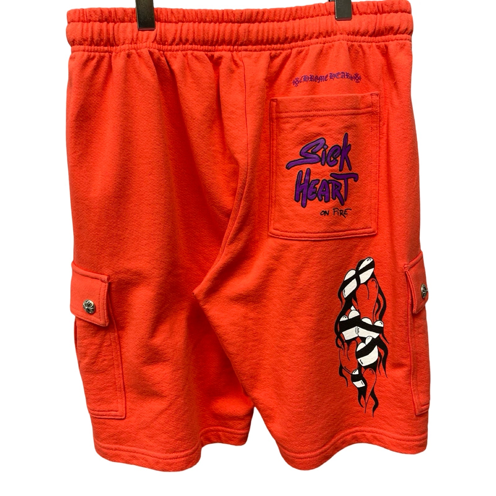 CHROME HEARTS × MATTY BOY 2019SS PPO Ketchup Shorts Size XL
