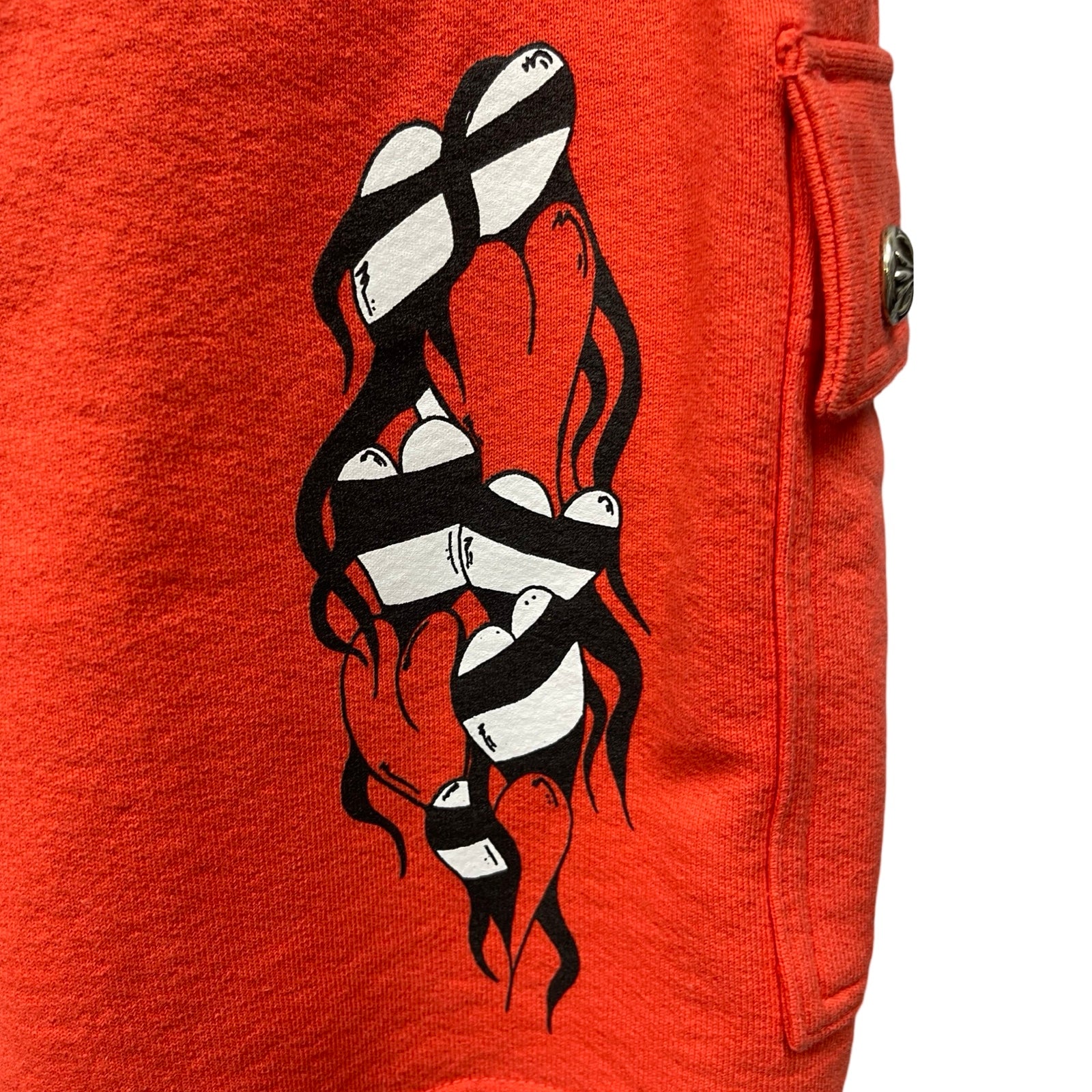 CHROME HEARTS × MATTY BOY 2019SS PPO Ketchup Shorts Size XL