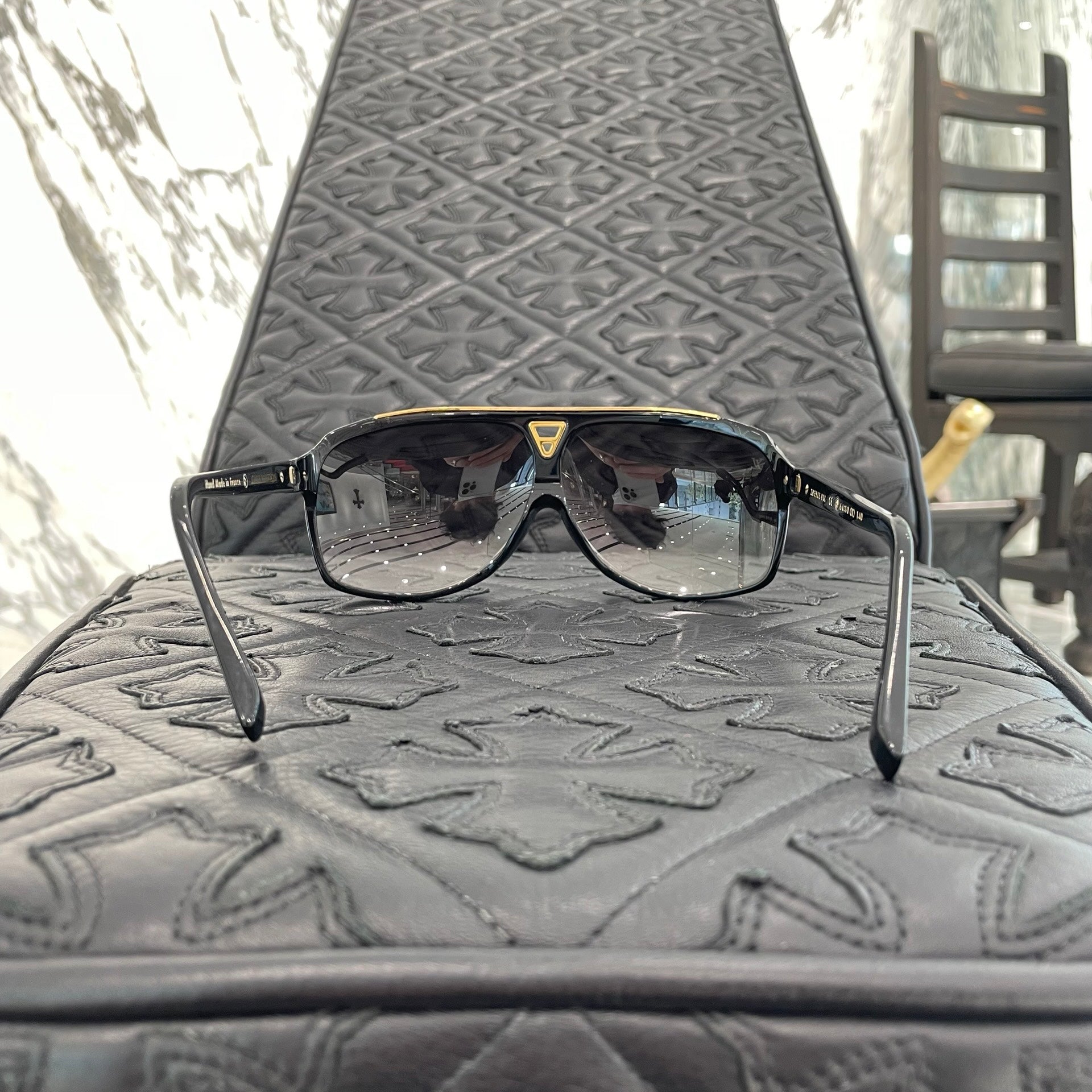 LOUIS VUITTON 2011AW EVIDENCE EYE SUNGLASSES Z0350E 93L Size 64□10 ルイヴィトン エヴィデンス アイ サングラス サイズ64□10