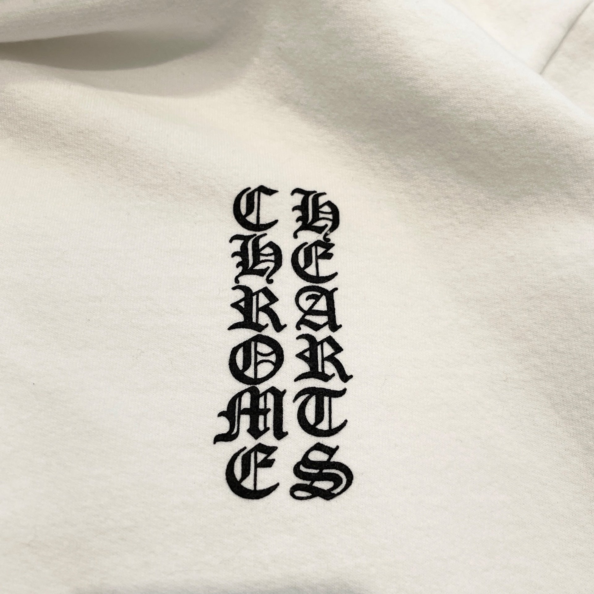 CHROME HEARTS Vertical Logo Pullover Hoodie Size XXL クロムハーツ ヴァーティカルロゴ プルオーバーフーディ  サイズXXL