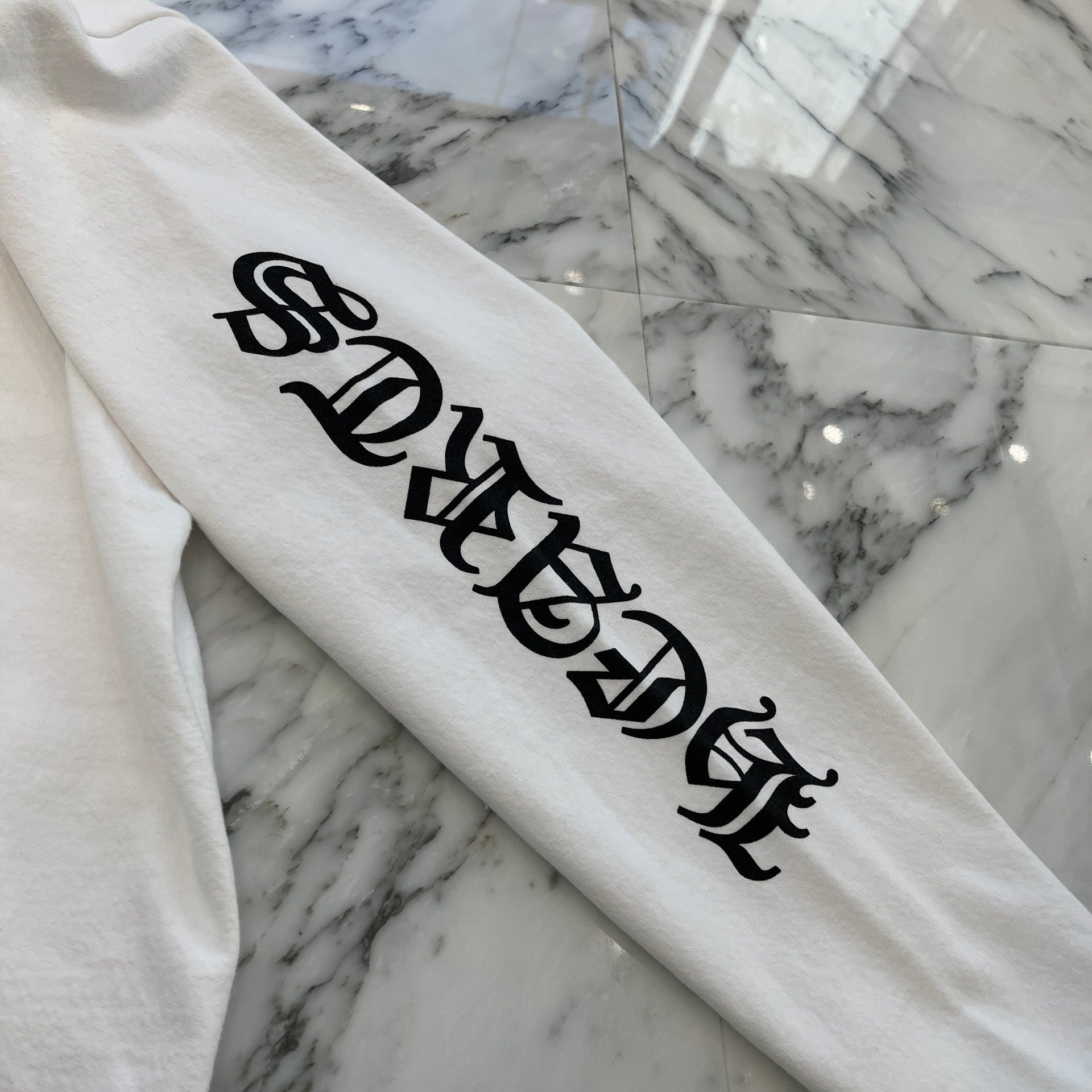 CHROME HEARTS Vertical Logo Pullover Hoodie Size XXL クロムハーツ ヴァーティカルロゴ プルオーバーフーディ  サイズXXL