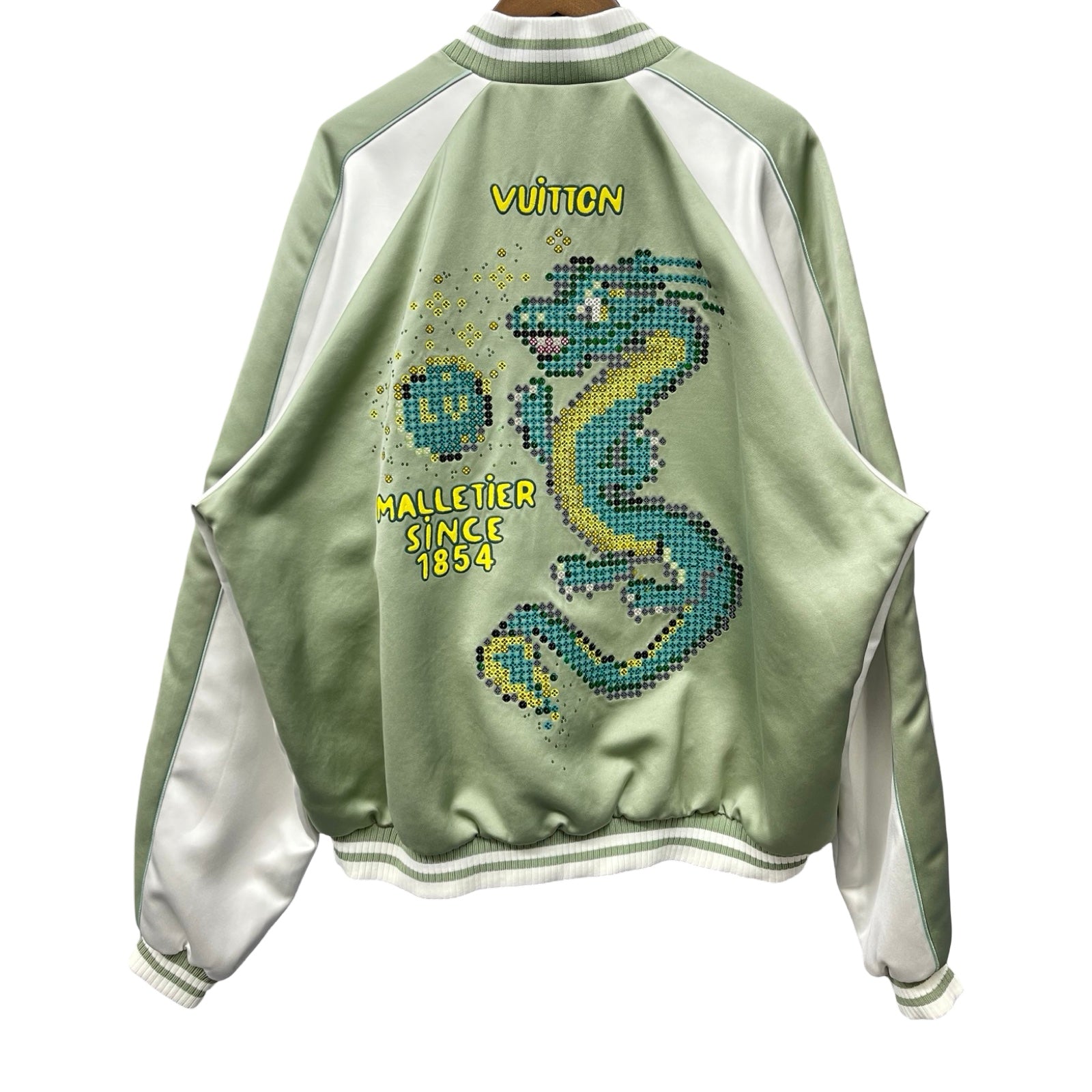 LOUIS VUITTON 2023SS Embroidered Souvenir Jacket 1AFHY3 Size 58