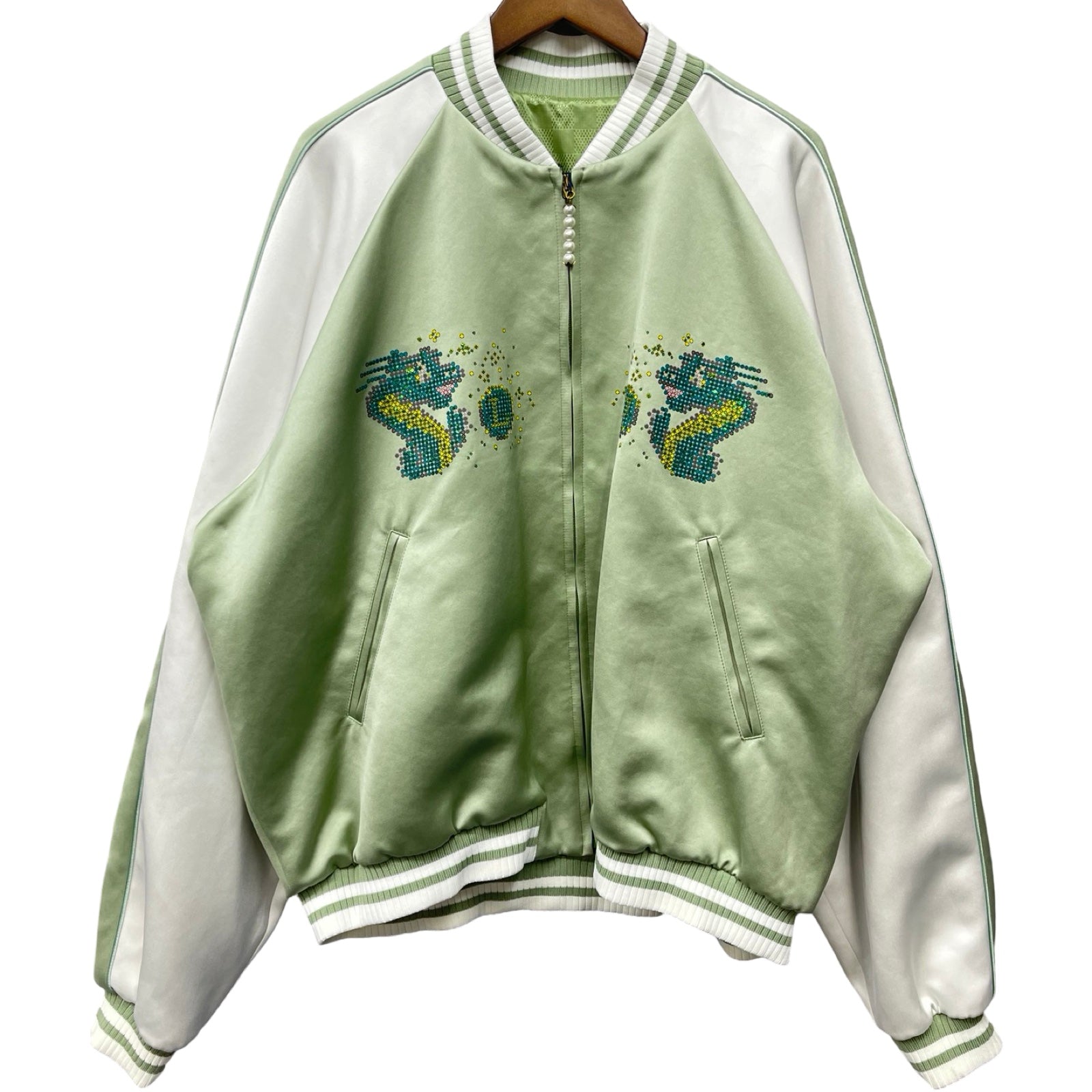 LOUIS VUITTON 2023SS Embroidered Souvenir Jacket 1AFHY3 Size 58