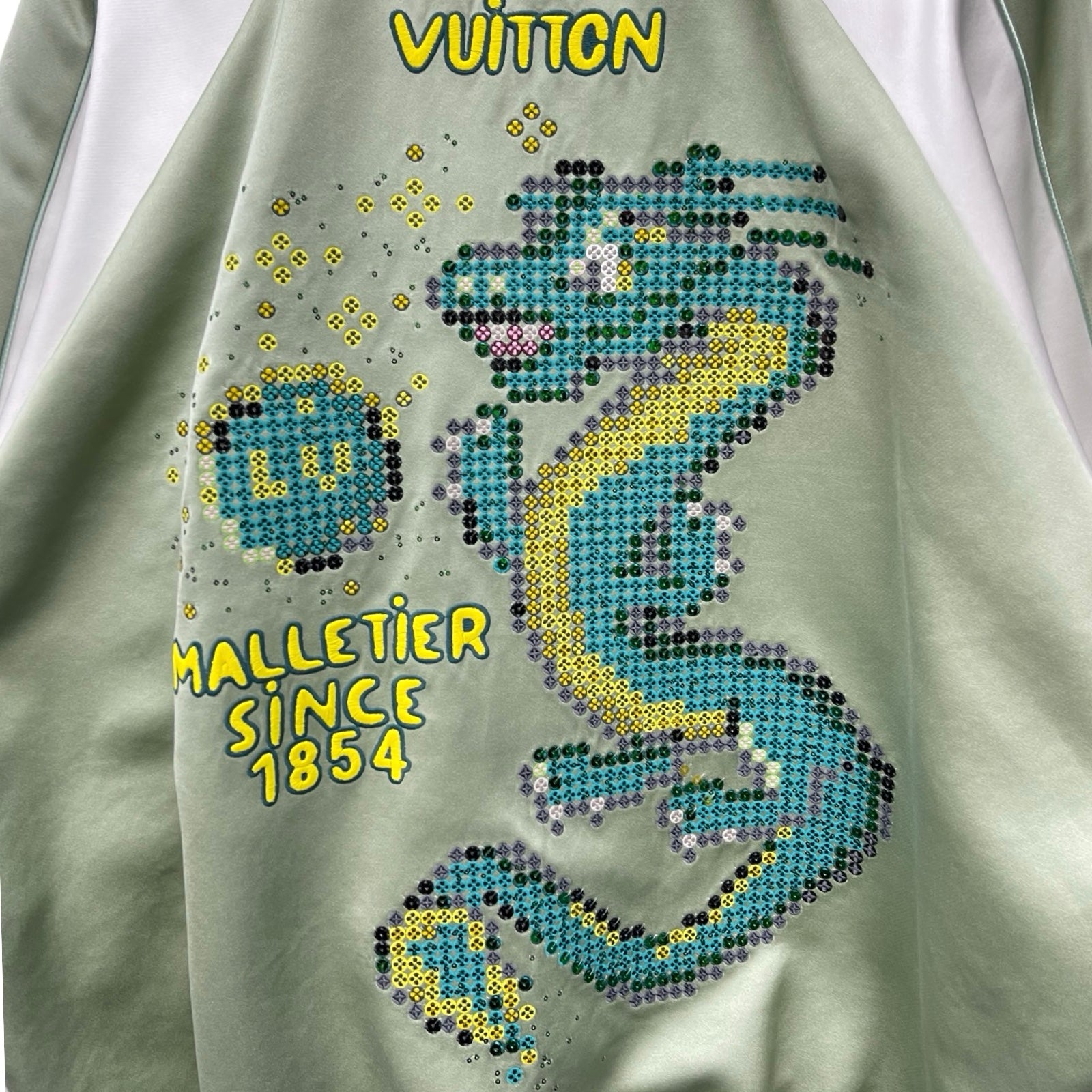 LOUIS VUITTON 2023SS Embroidered Souvenir Jacket 1AFHY3 Size 58