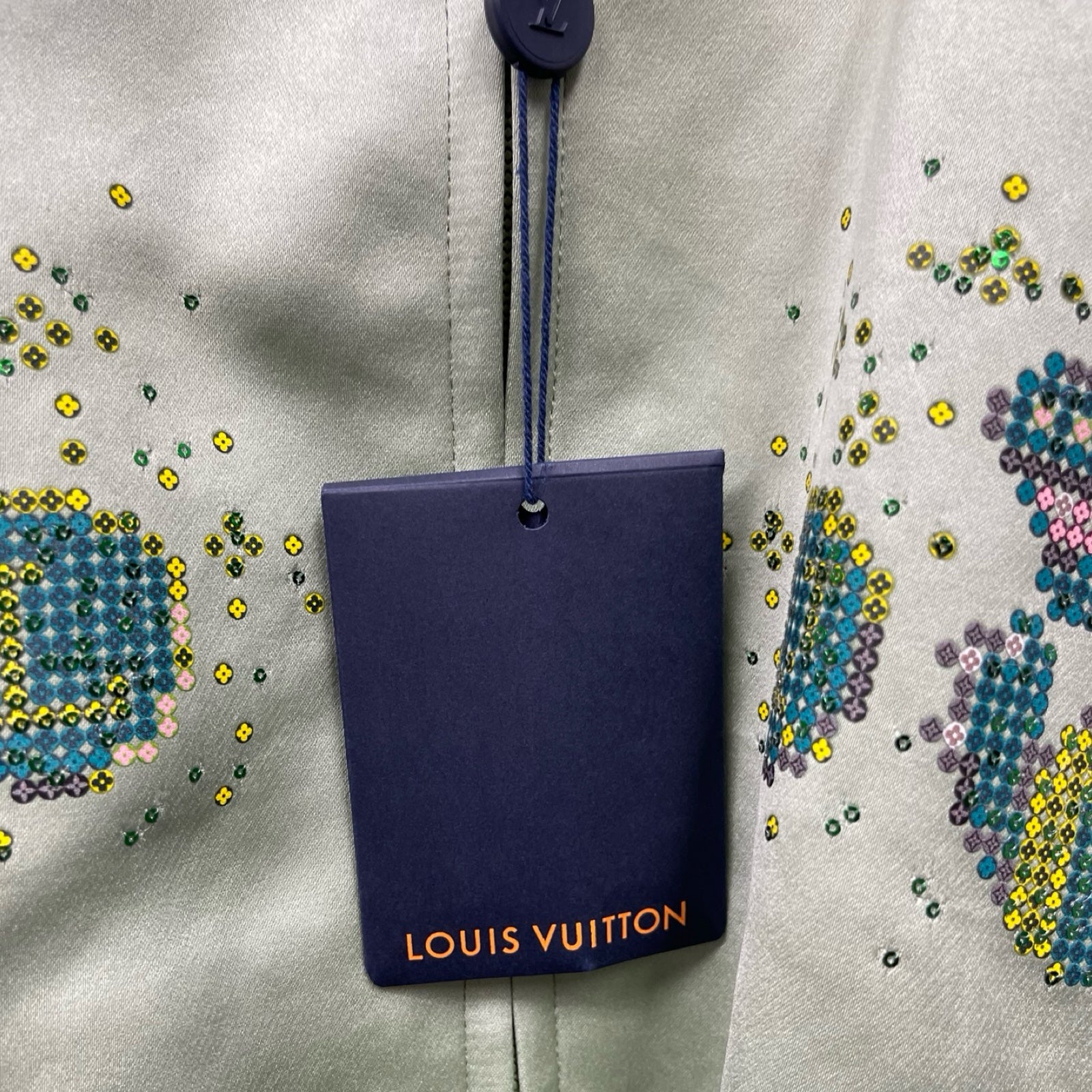 LOUIS VUITTON 2023SS Embroidered Souvenir Jacket 1AFHY3 Size 58