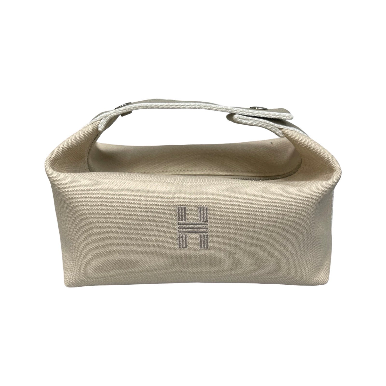 HERMES POACH Bride A Brac GM "Natural Beige × Grey" H103223M