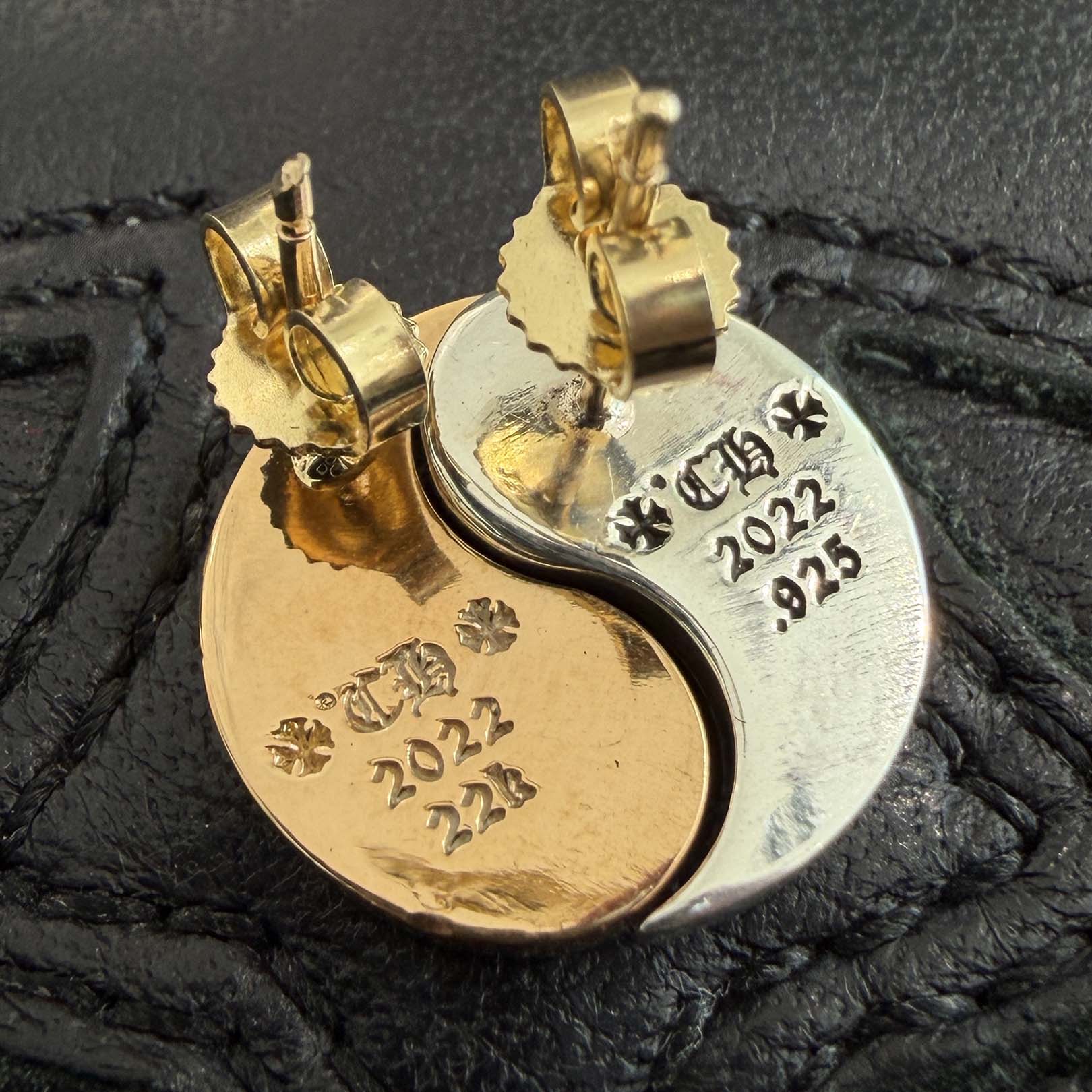 CHROME HEARTS YIN YANG Earring クロムハーツ インヤン イヤリング セット