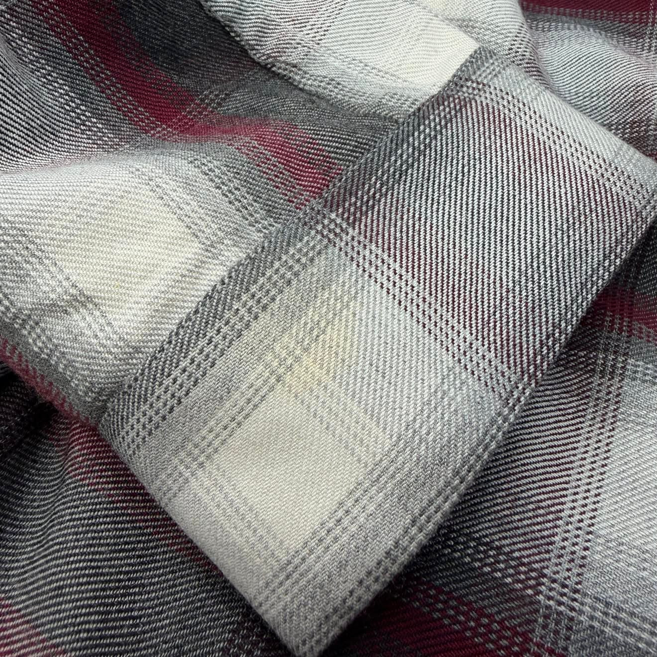 LOEWE 2020AW Eln Patchwork Check Over Shirt H2199490CG Size S ロエベ Eln パッチワークチェック オーバーシャツ サイズS