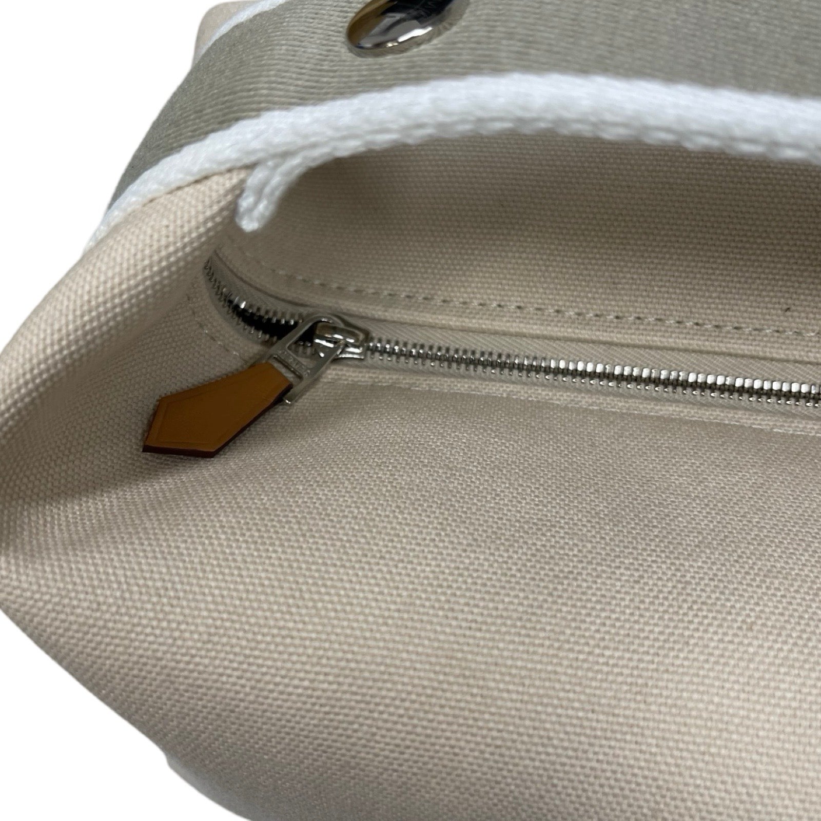 HERMES POACH Bride A Brac GM "Natural Beige × Grey" H103223M