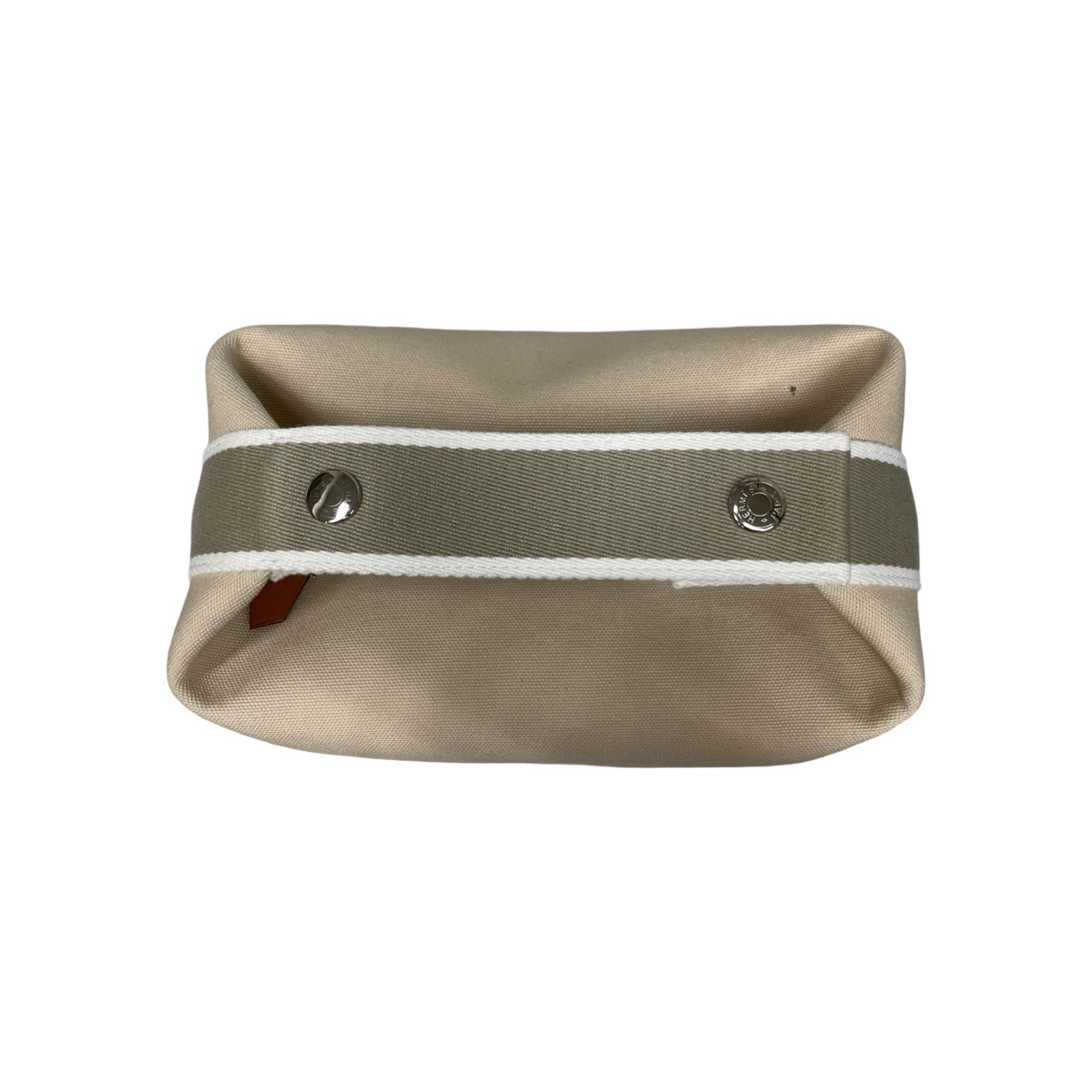 HERMES POACH Bride A Brac GM "Natural Beige × Grey" H103223M