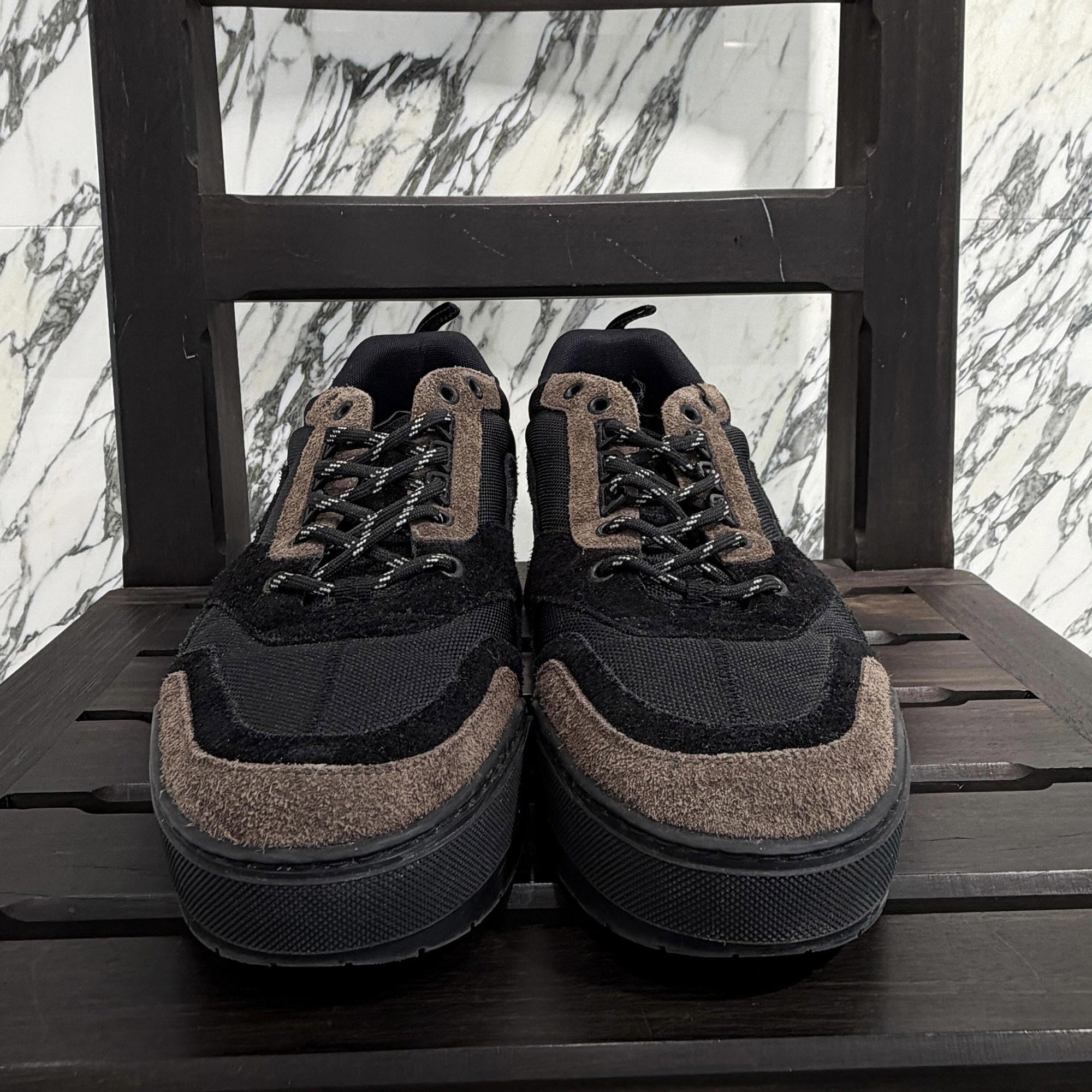 LOUIS VUITTON 2019AW LV Hiking Line Sneakers BM0139 Size 8 1/2 (約27.5cm) ルイヴィトン LV ハイキング・ライン スニーカー サイズ 8 1/2 (約27.5cm)