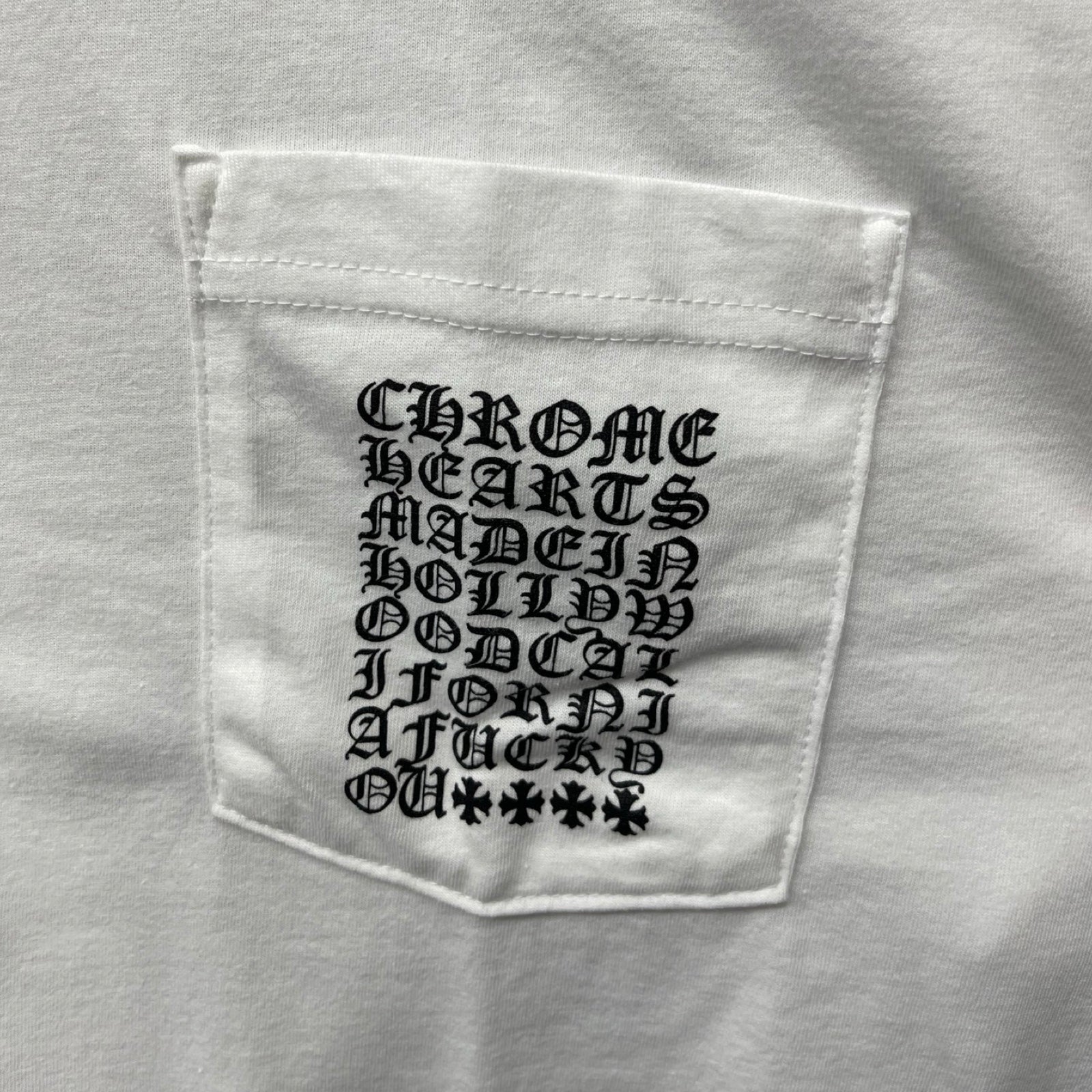 CHROME HEARTS Multi Logo Tee Size XL