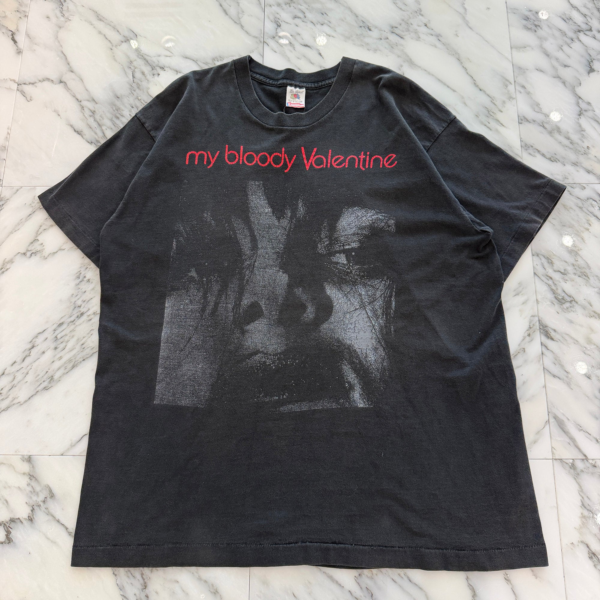 Vintage 90's My Bloody Valentine "Feed Me With Your Kiss" FRUIT OF THE LOOM S/S Tee Size XL ヴィンテージ 90's マイ ブラッディ ヴァレンタイン フィード ミー・ウィズ ユア キス フルーツオブザルーム社製Tシャツ サイズXL