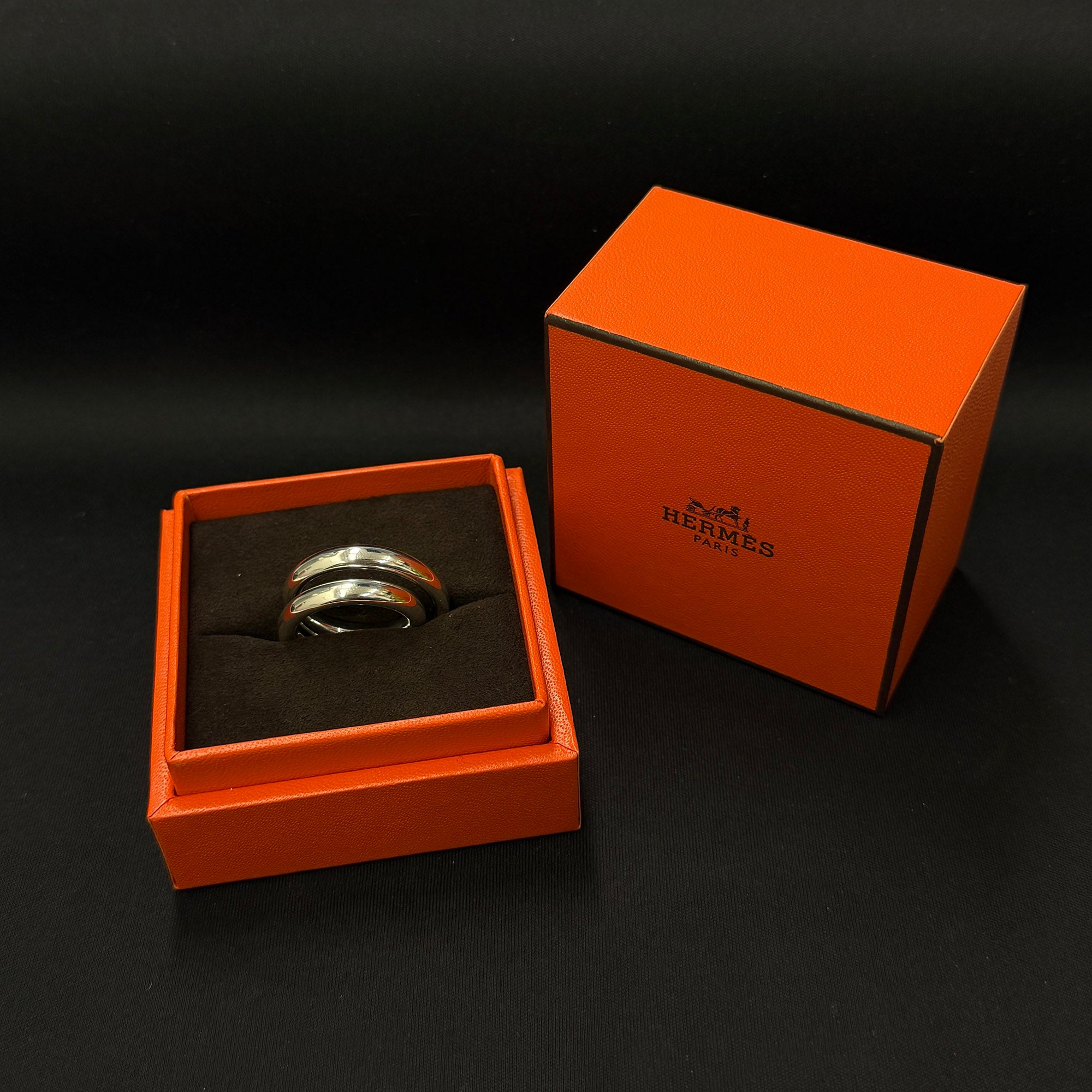 HERMES Vertige Ring Ag925 Size 54 (14号) エルメス ヴェルティージュ リング Ag925 サイズ54 (14号)