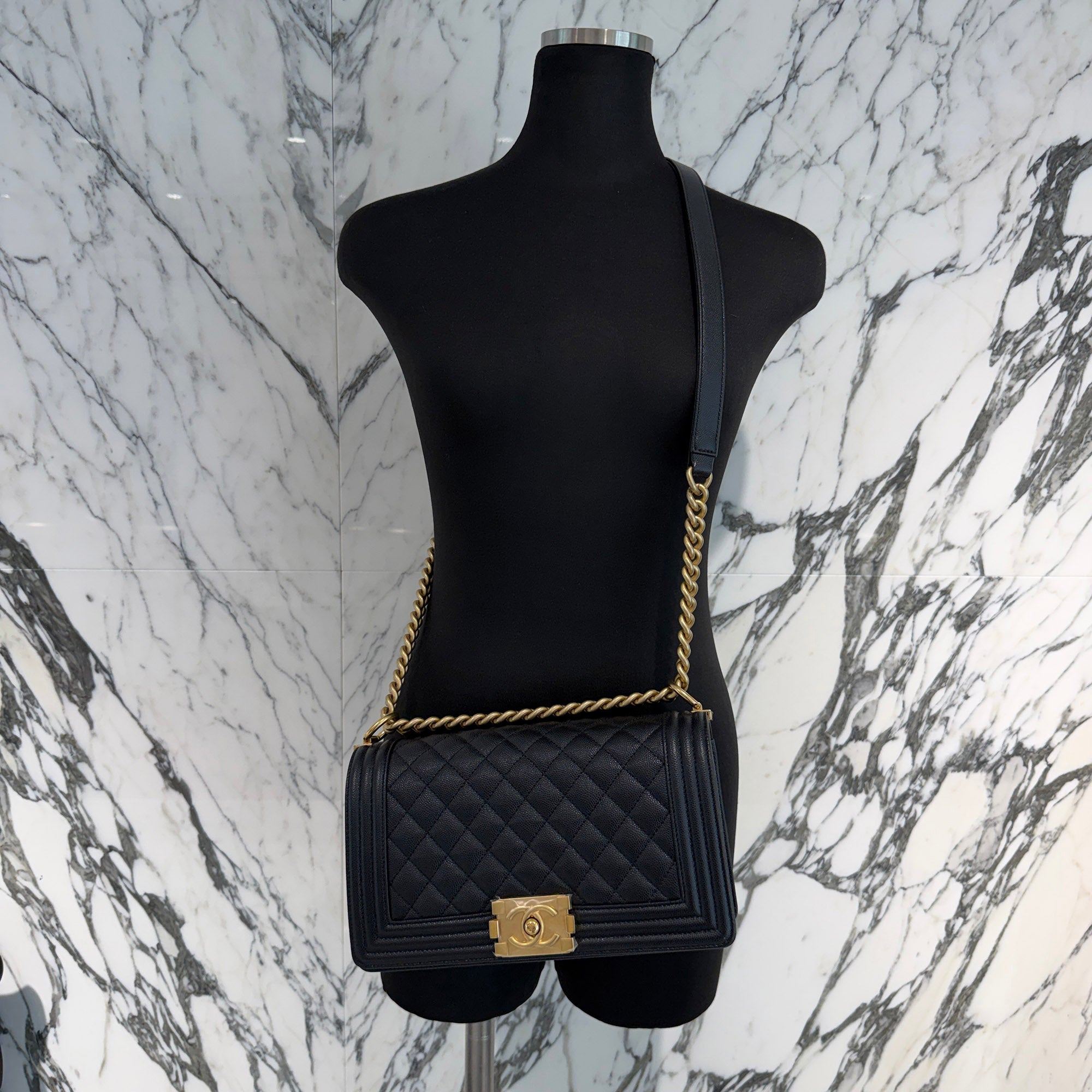 CHANEL Boy Chanel 25 Chain Shoulder Bag シャネル ボーイシャネル 25 チェーンショルダーバッグ