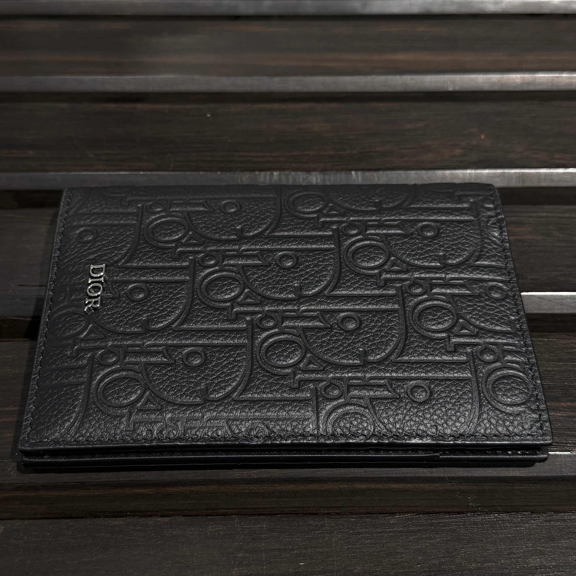 DIOR 2024SS Vertical Bifold Card Holder 2ESCH138FLG_H00N ディオール ヴァーティカル ビフォルド カードホルダー