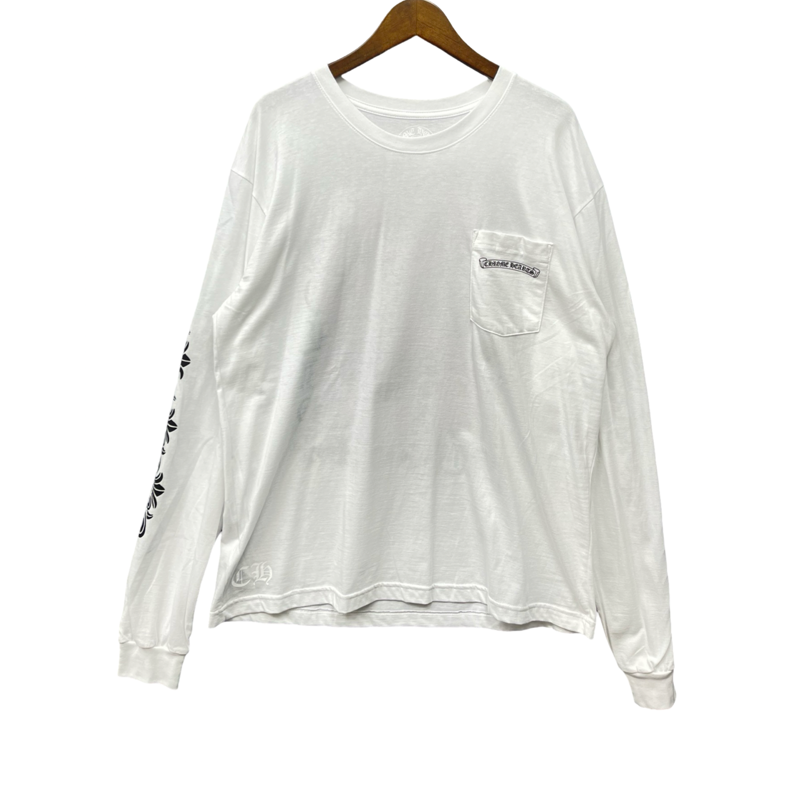 CHROME HEARTS DAGGER EYE CHART L/S Tee Size XL