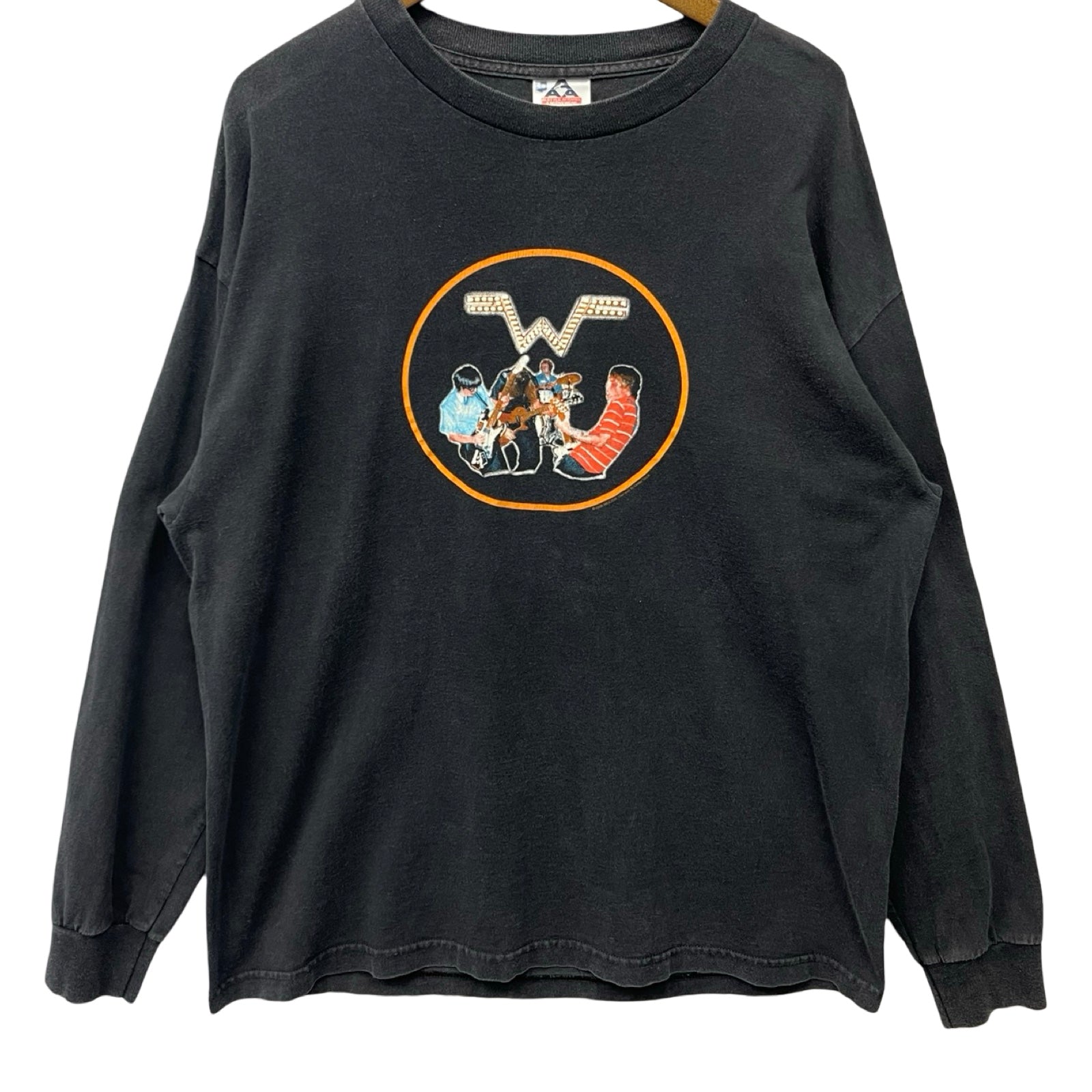 Vintage 00's WEEZER Licensed To Cinder Block L/S Tee Size XL