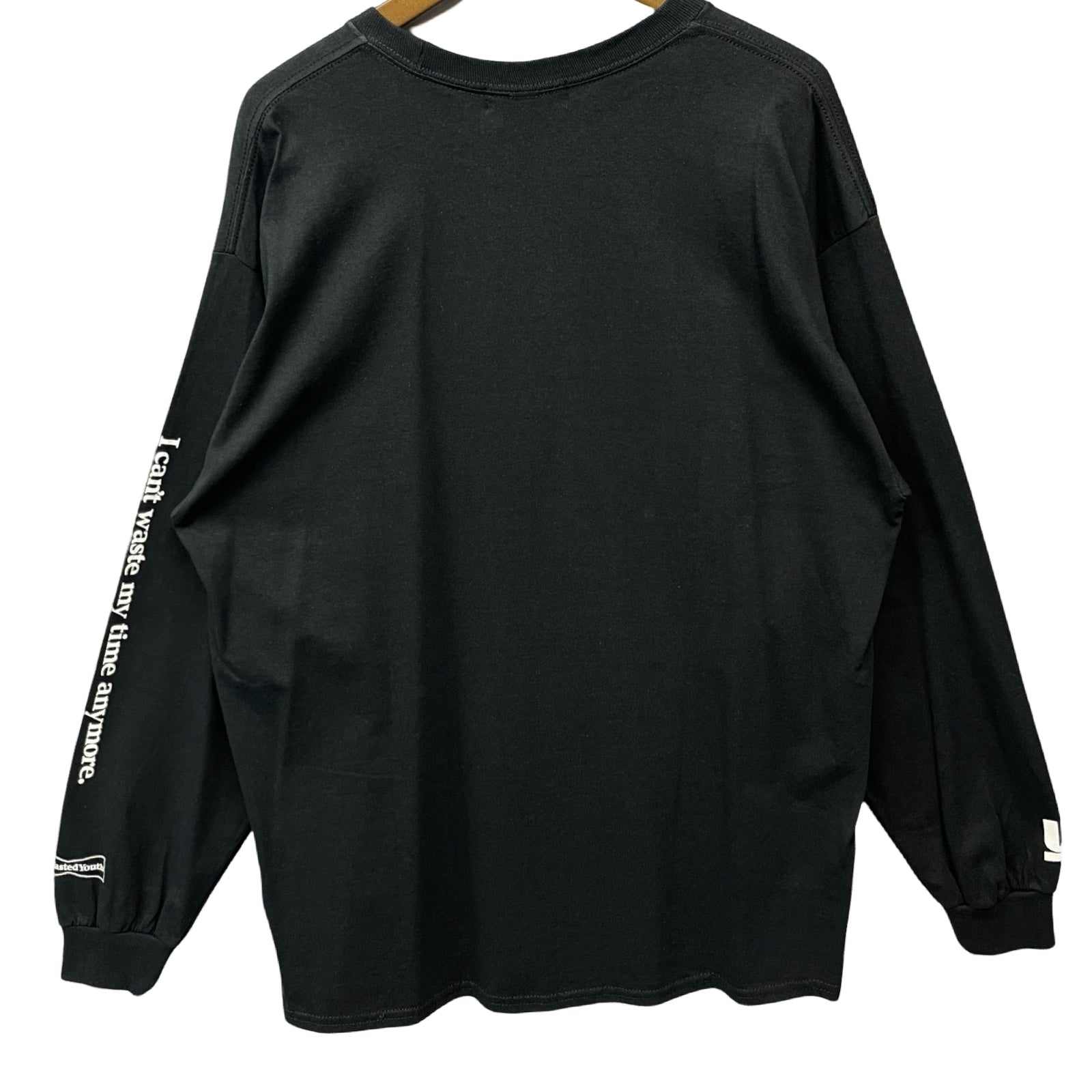 トップス UNDERCOVER WASTED YOUTH L/S TOP XL BLACK UNDERCOVER×Wasted Youth ComplexCon2022 Exclusive Logo L/S Tee