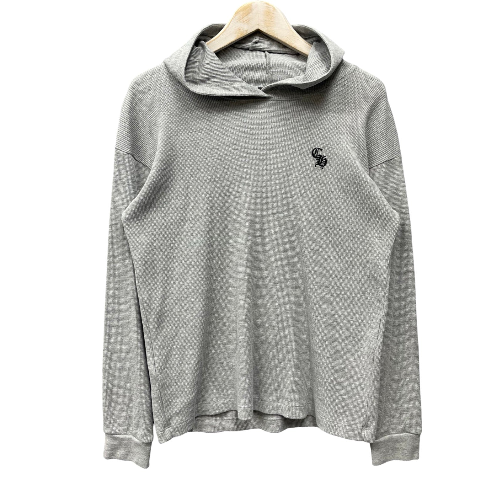 CHROME HEARTS Y NOT CH Logo Embroidery Thermal Hoodie Size S