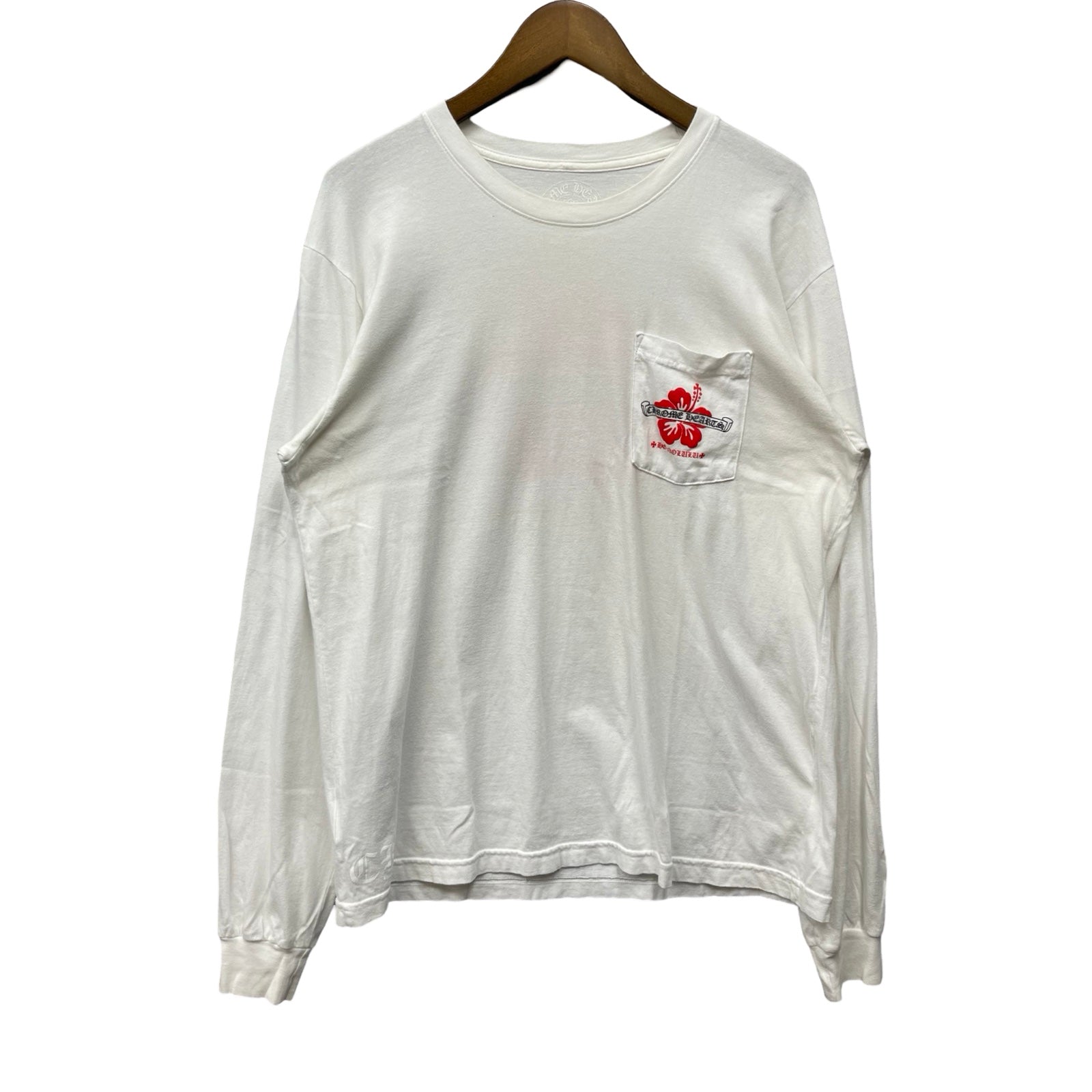 CHROME HEARTS Honolulu Limited Back Scroll Logo Long Sleeve Tee Size L