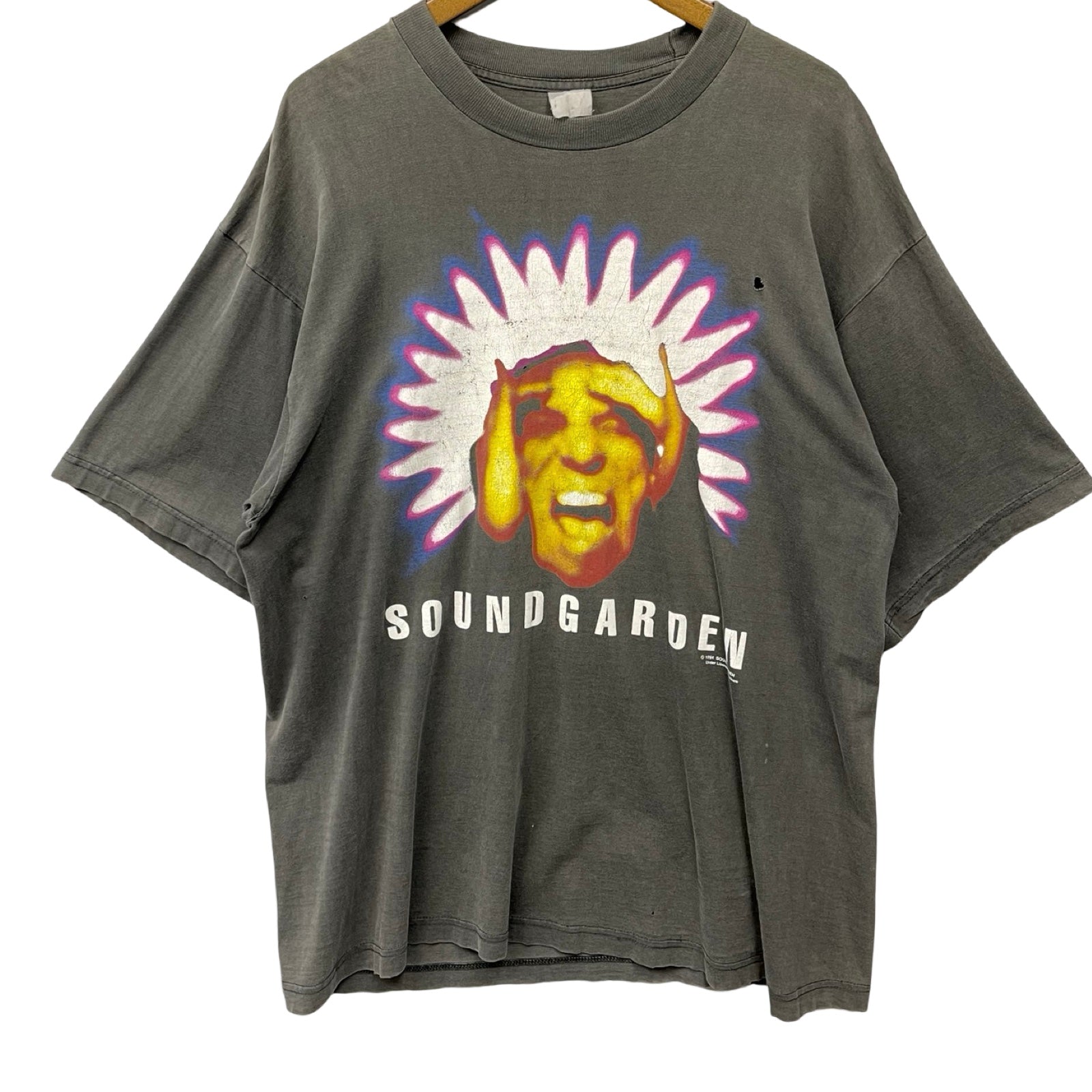 Vintage 90's SOUNDGARDEN 1994 BLACK HOLE SUN S/S Tee