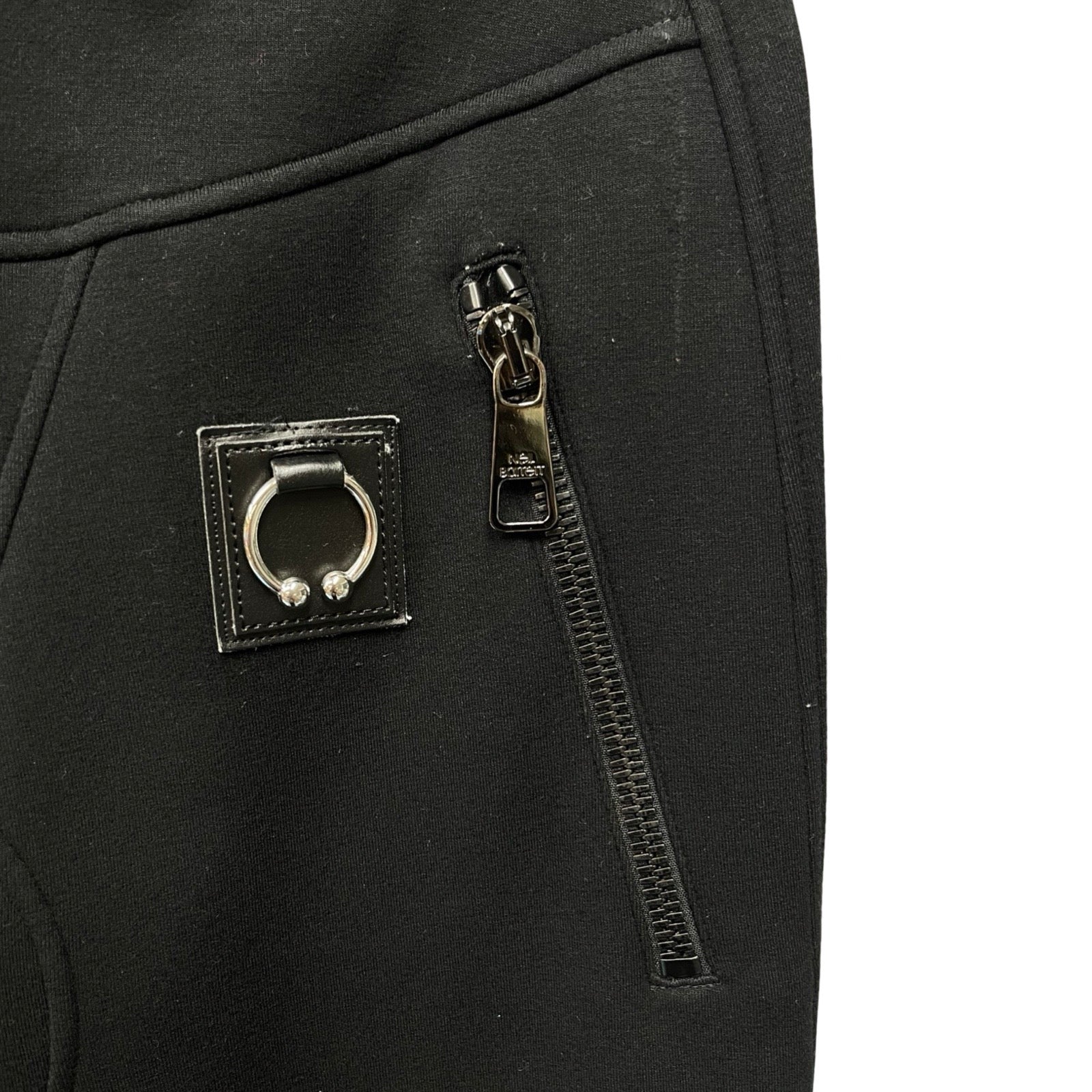 NEIL BARRETT 2018AW Earring Design Design Sweatpants PBJP96H H500 Size M