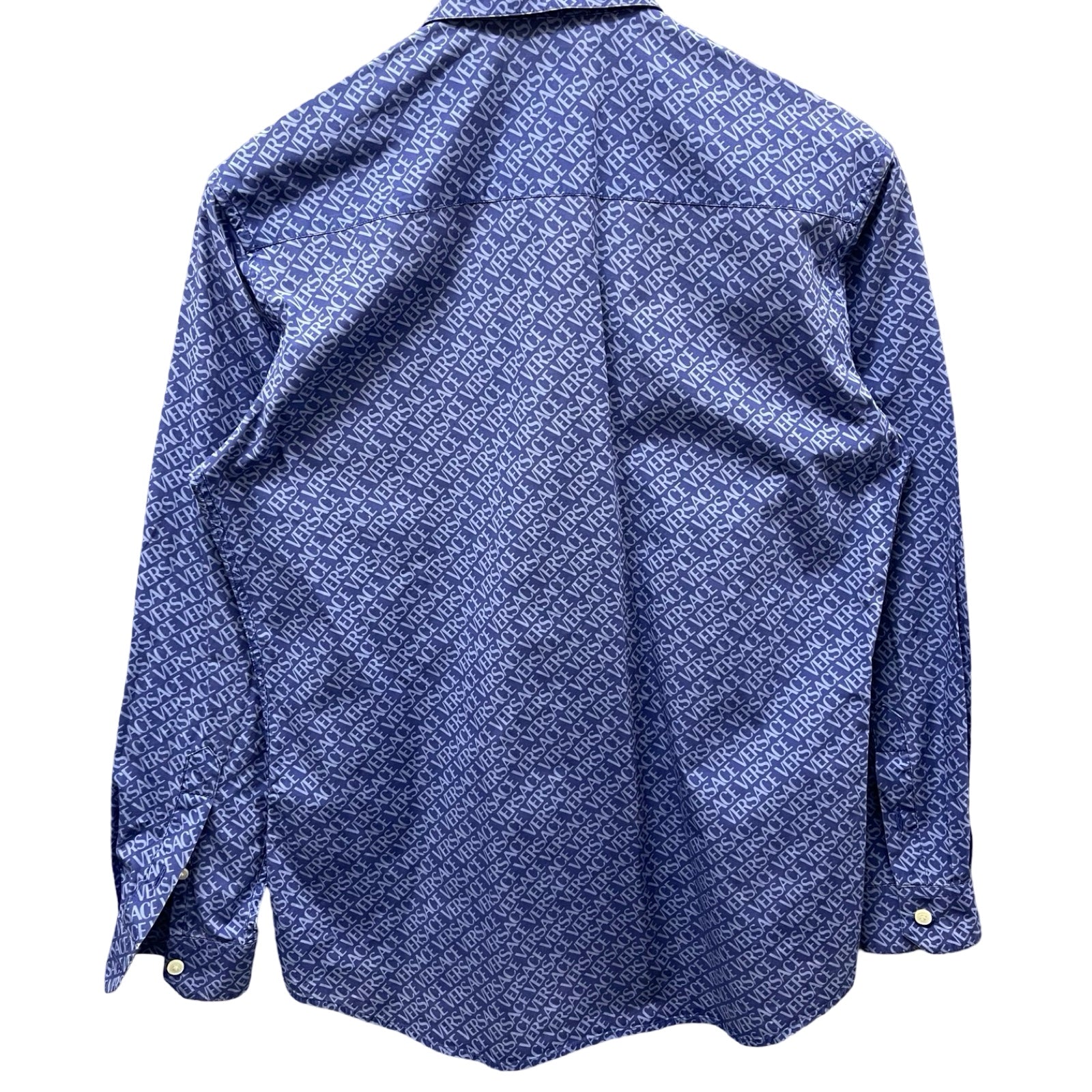 VERSACE 2021SS Palazzo Fit Shirt 0451BE6A6A6B81 Size 38