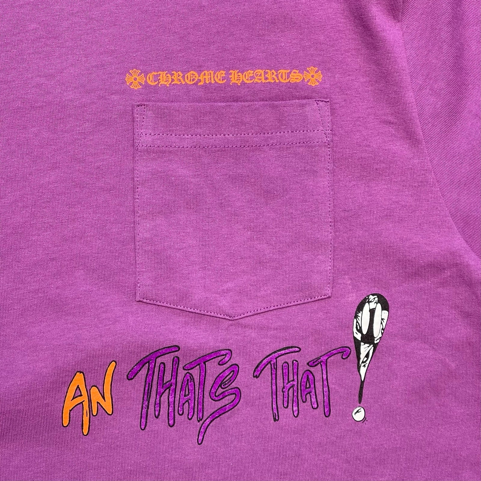 CHROME HEARTS× MATTY BOY 2024AW "I WANT MORE NOT LESS" Long Sleeve Tee Size L