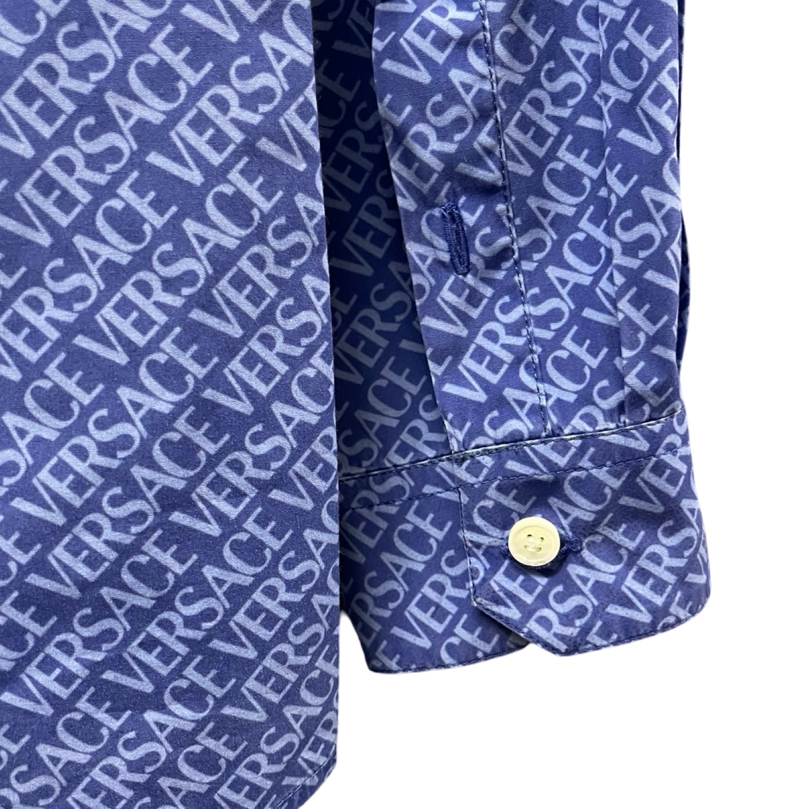 VERSACE 2021SS Palazzo Fit Shirt 0451BE6A6A6B81 Size 38