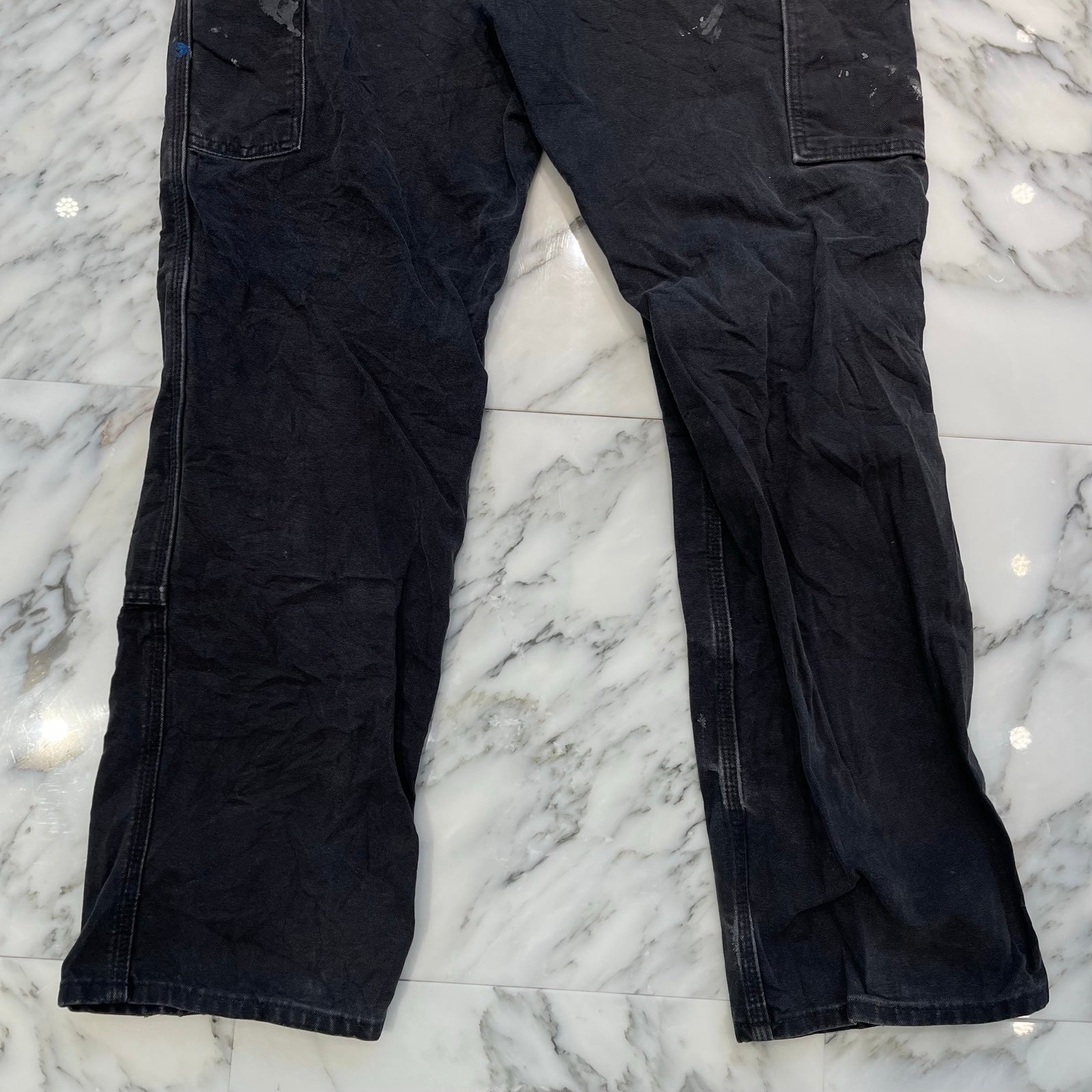 Carhartt Double Knee Denim Painter Pants Size 34×32