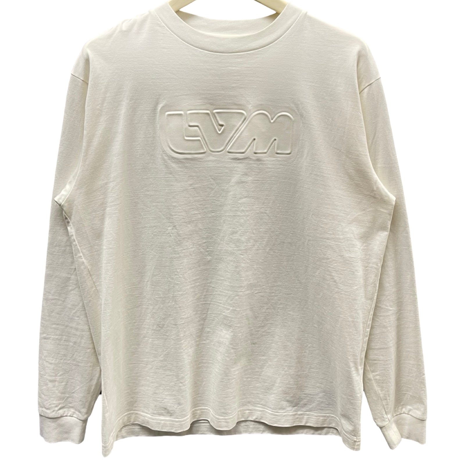 LOUIS VUITTON 2021AW Embossed LV Logo L/S Tee RM212M DT3 HLY23W Size S