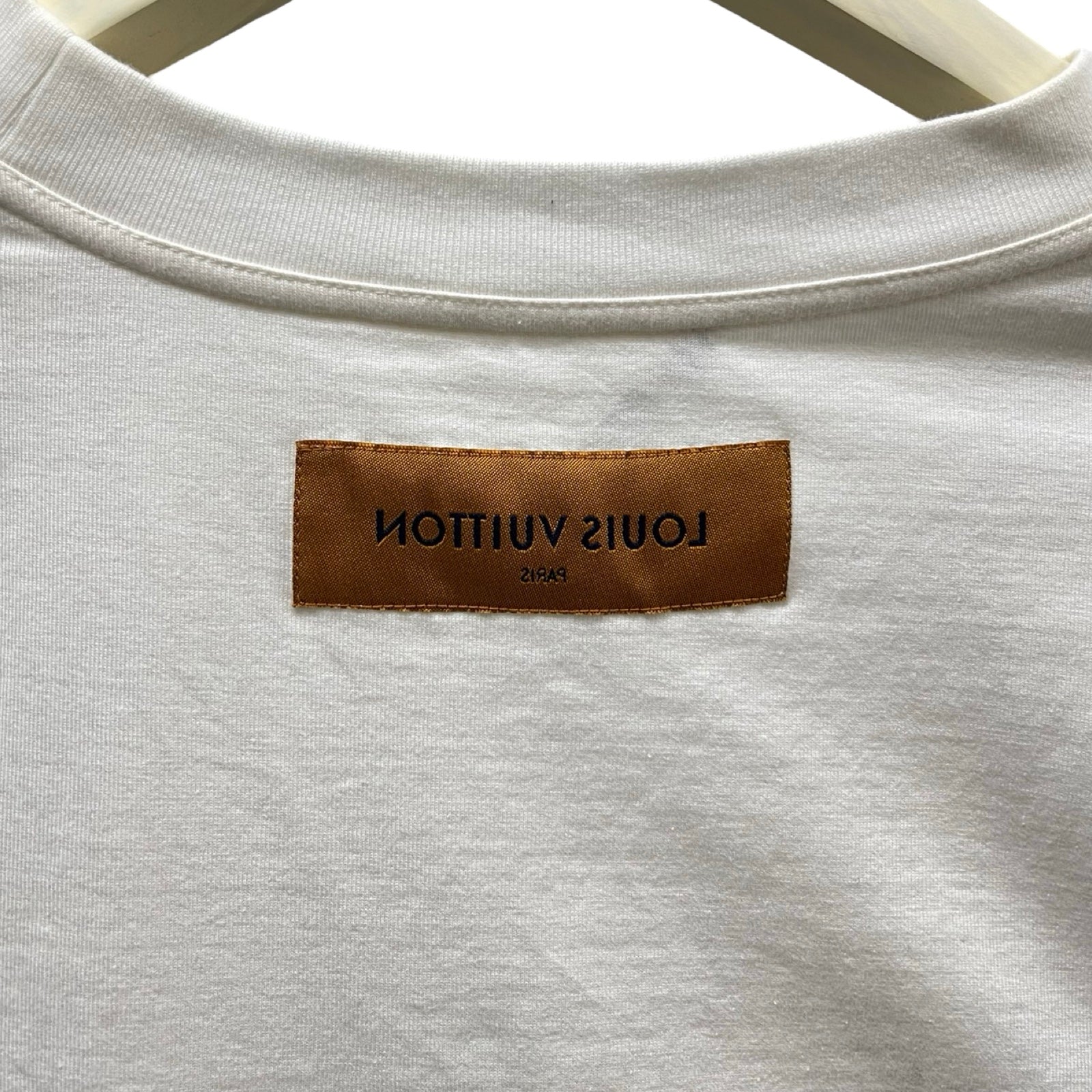 LOUIS VUITTON 2021AW Embossed LV Logo L/S Tee RM212M DT3 HLY23W Size S