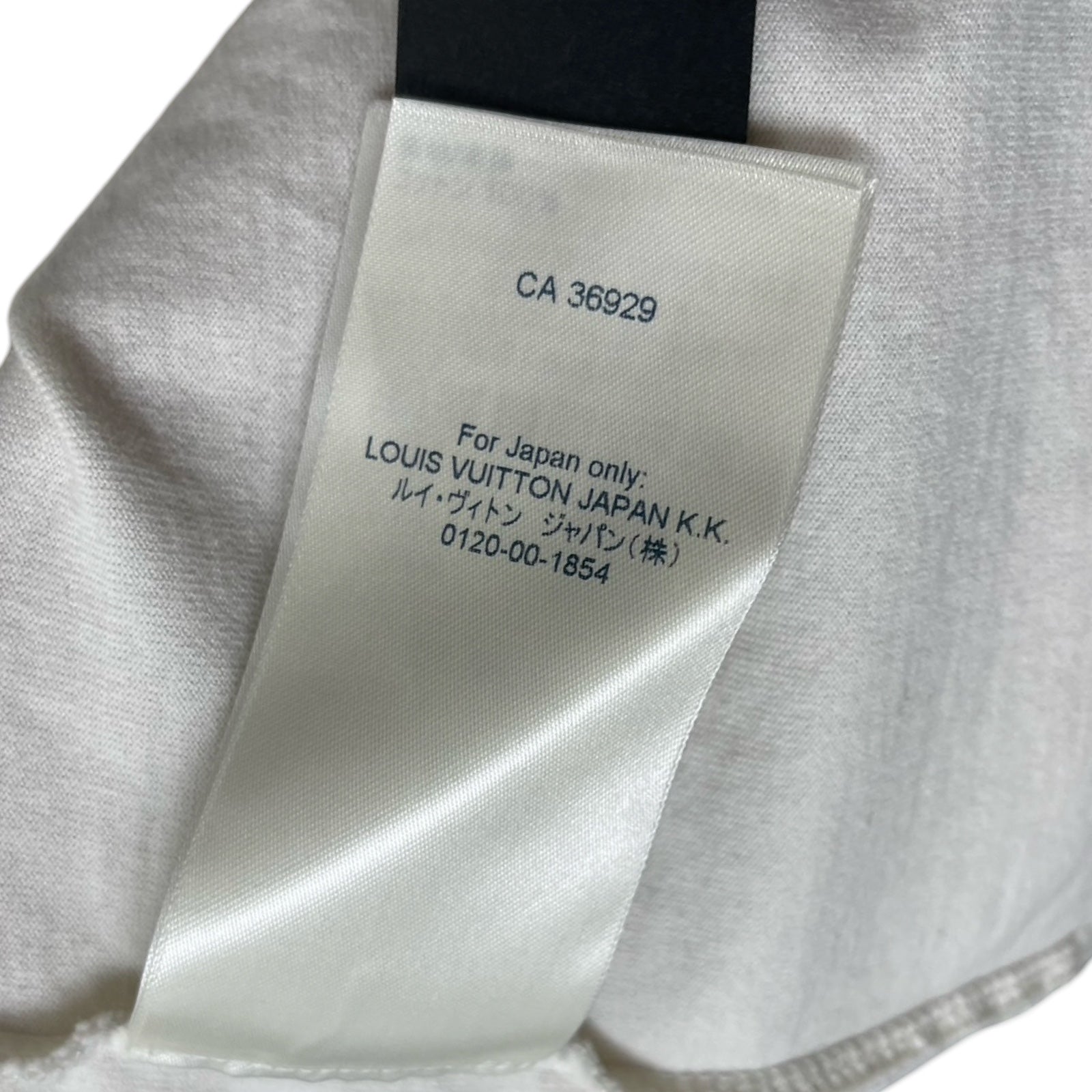 LOUIS VUITTON 2021AW Embossed LV Logo L/S Tee RM212M DT3 HLY23W Size S