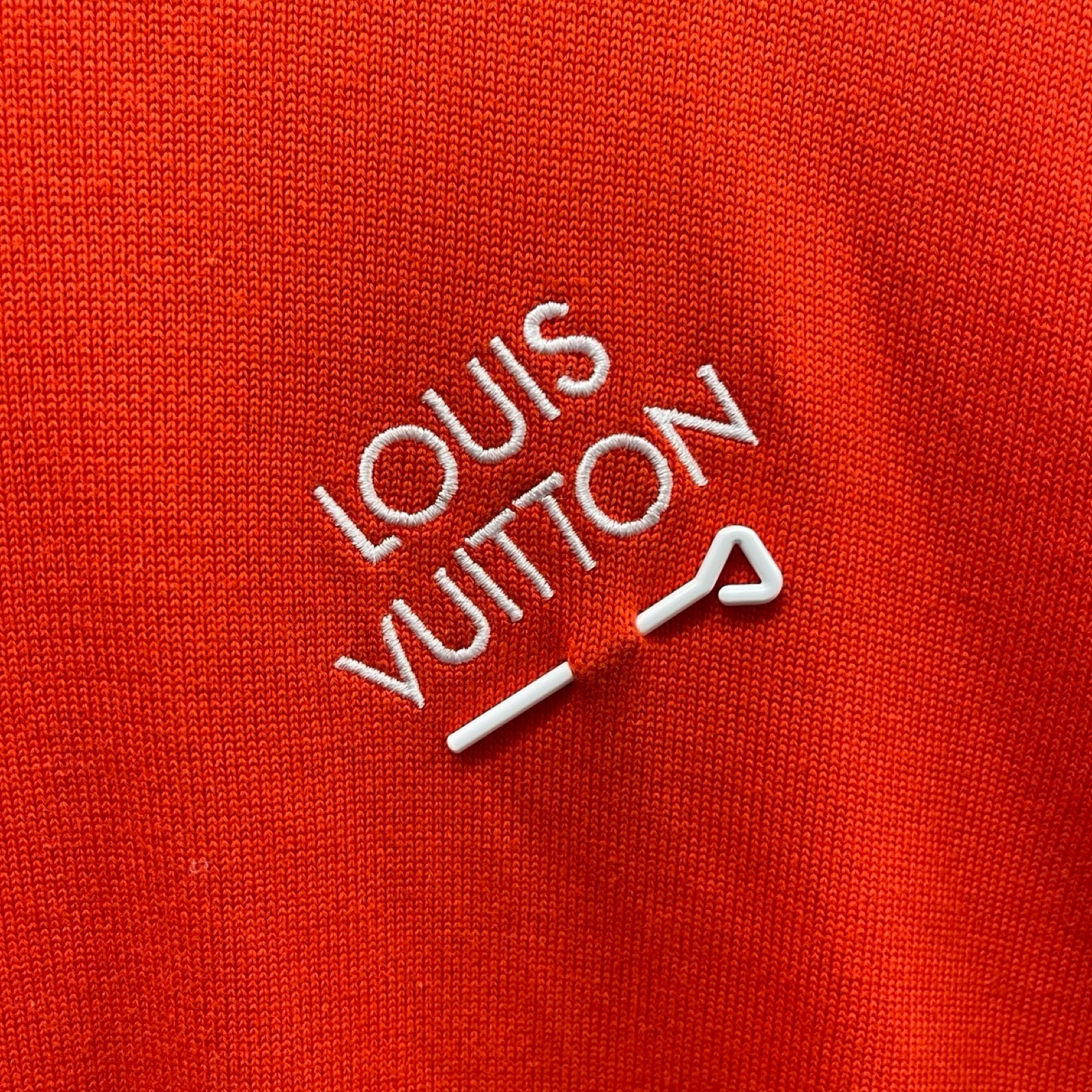 LOUIS VUITTON 2022AW Signature Short Sleeve Knit Tee OY8 HNN42W Size L