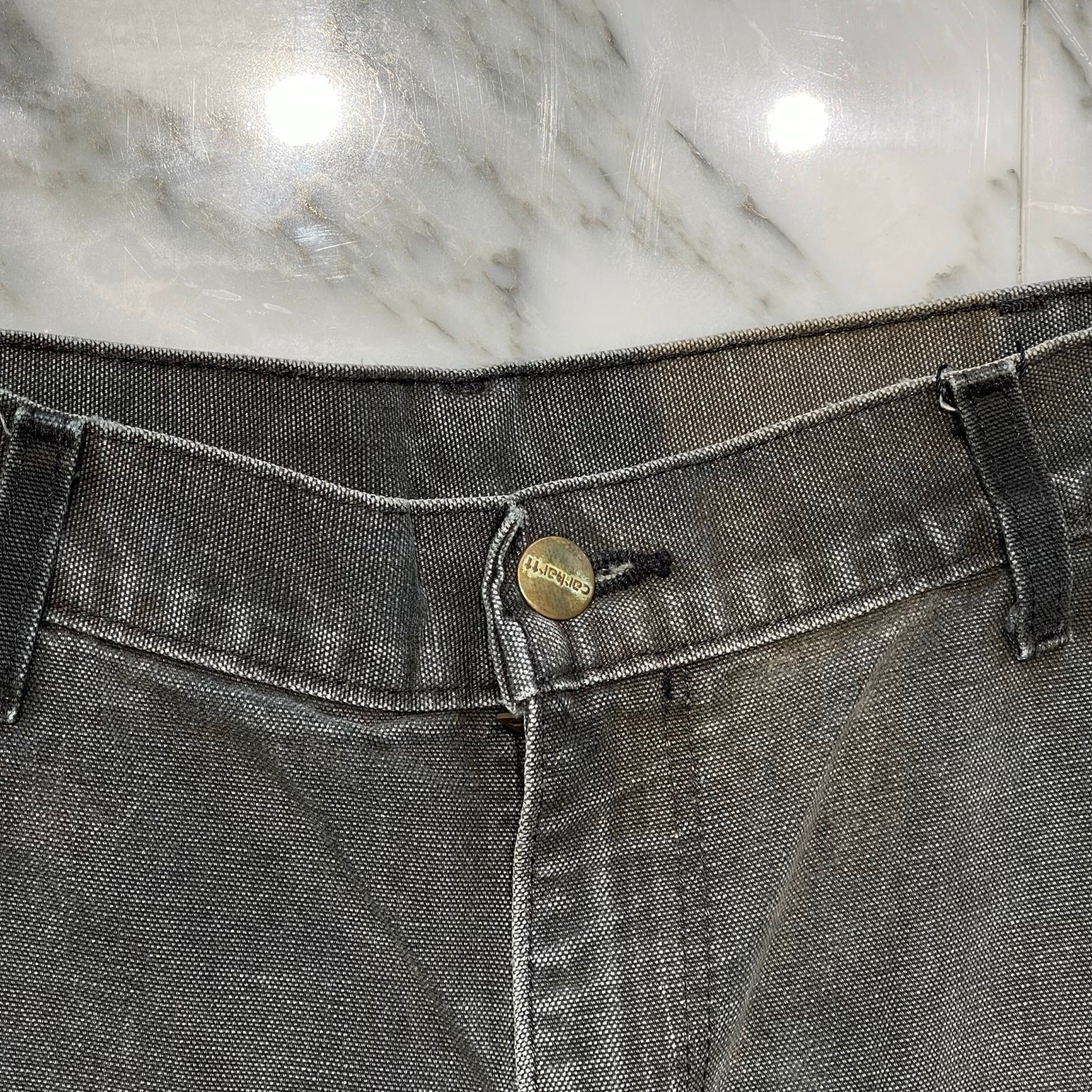 Carhartt Double Knee Denim Painter Pants Size 36×30